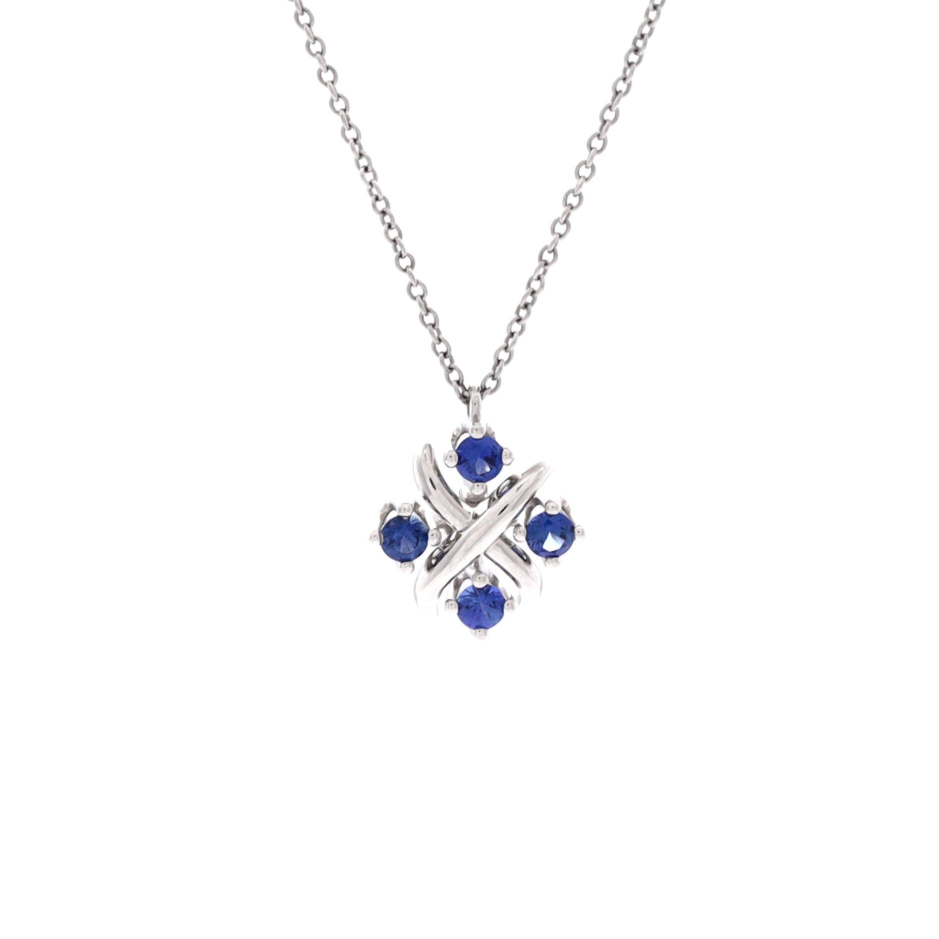 Tiffany & Co. Schlumberger Lynn Pendant Necklace Size ONE SIZE - 1 Thumbnail
