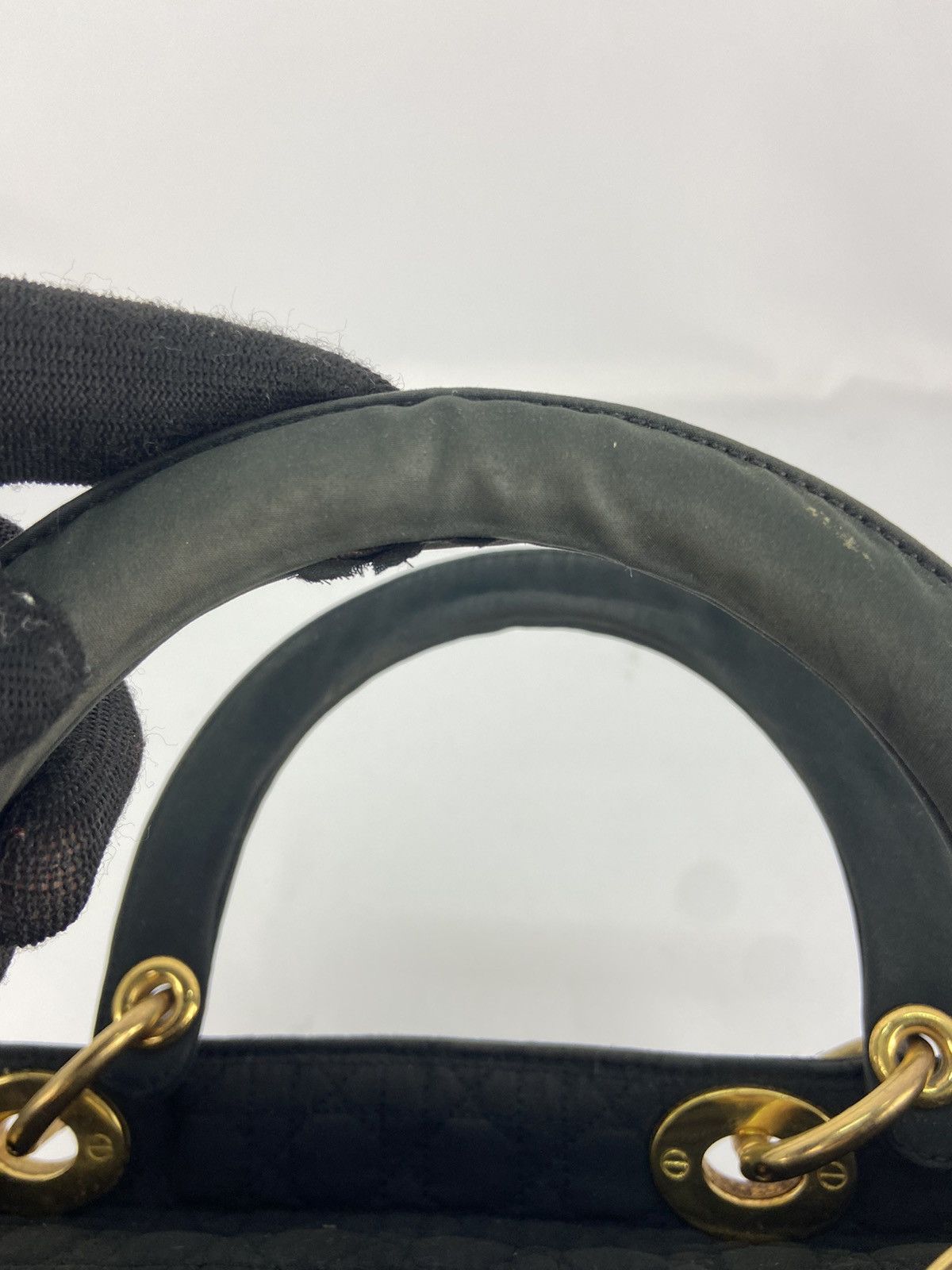 Dior Authentic Vintage Chrostian Lady Dior cannage Nylon Size ONE SIZE - 11 Thumbnail