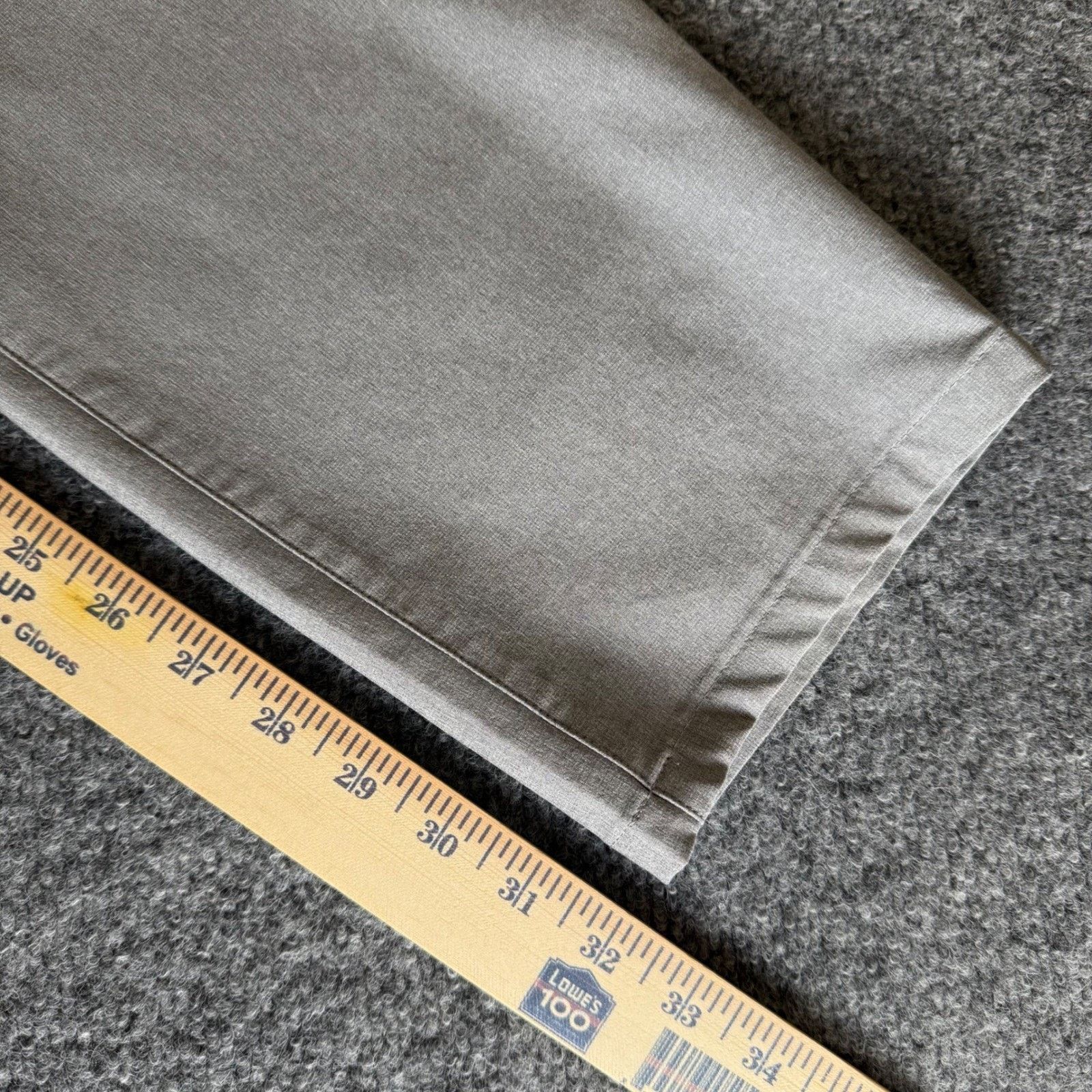 Mizzen+Main Mizzen+Main Helmsman Pants Mens 38x32 Gray Slim Fit Stretch Size US 38 / EU 54 - 7 Thumbnail
