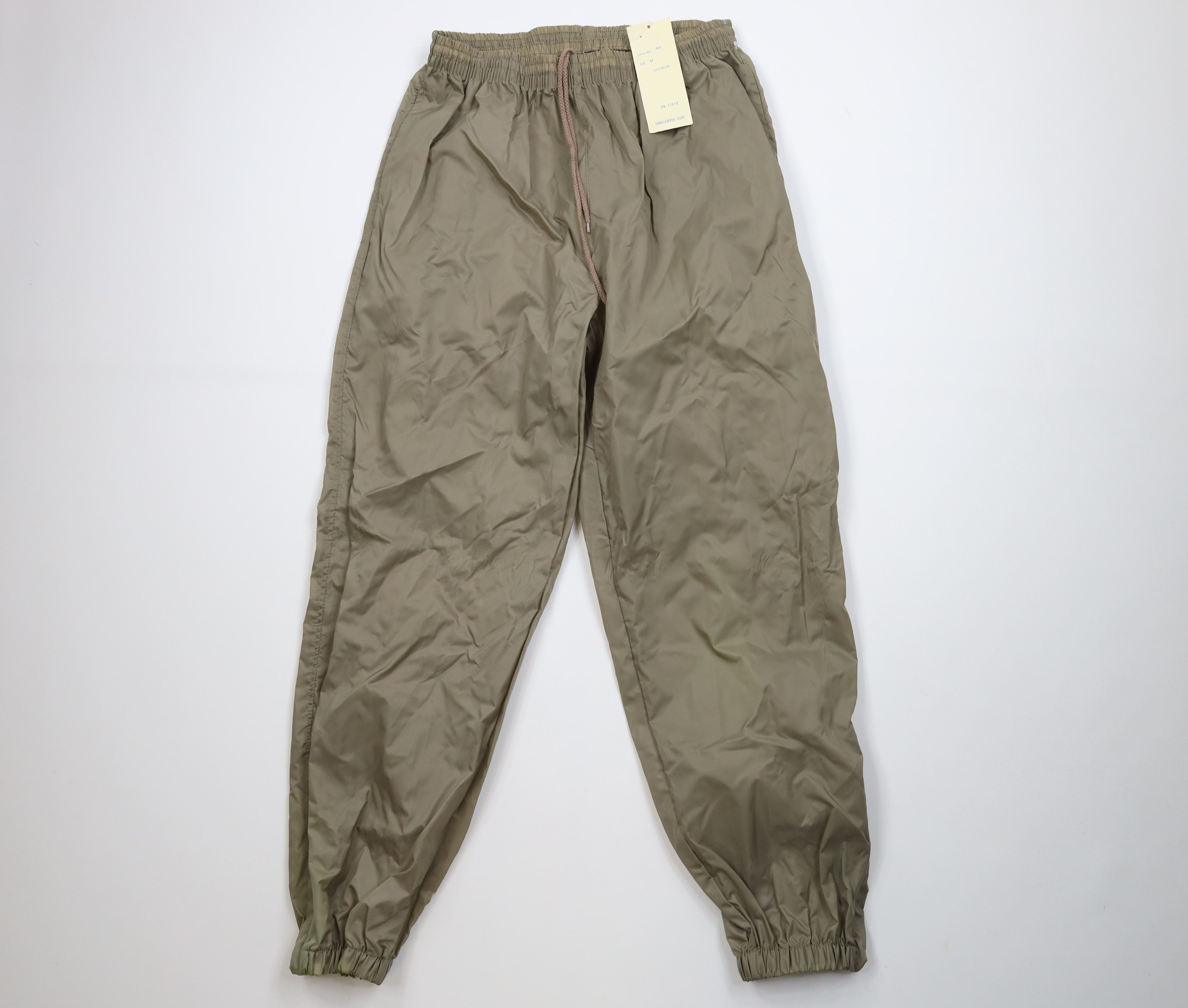 Vintage Deadstock Vintage 90s Streetwear Joggers Pants Green Size US 34 / EU 50 - 1 Thumbnail