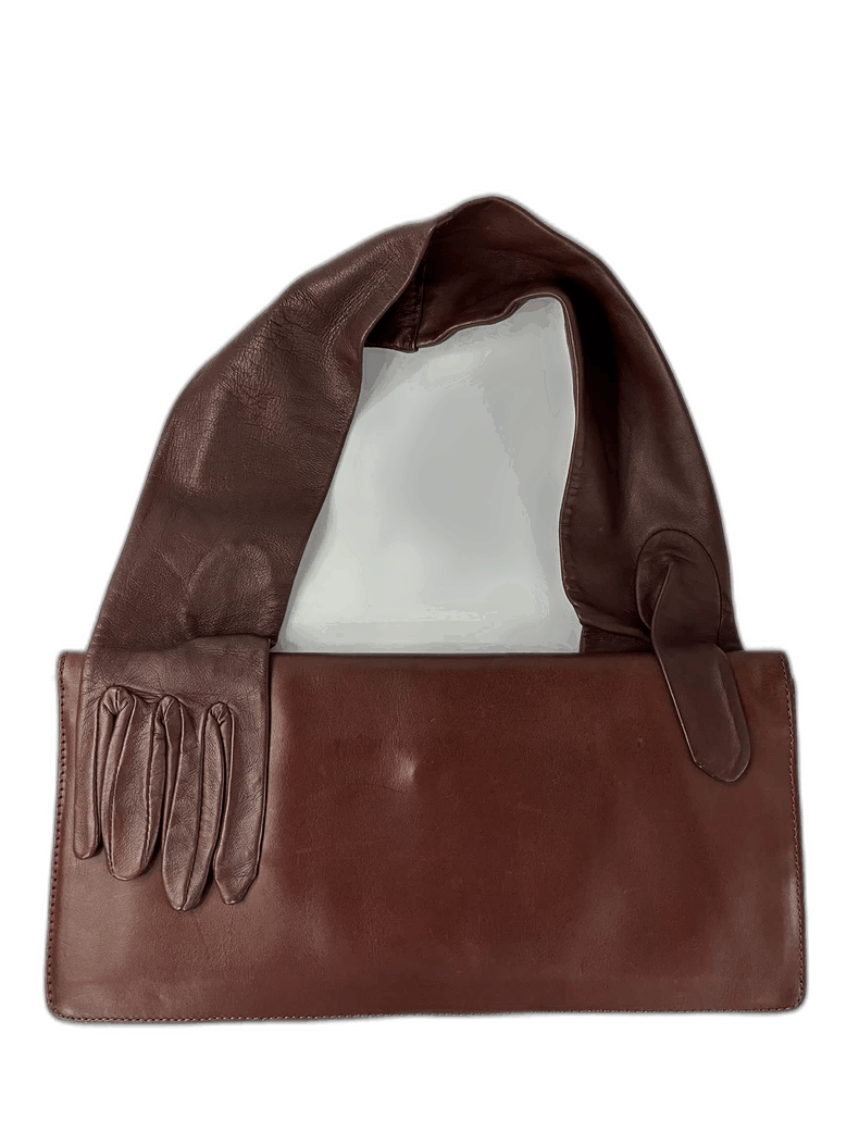 Maison Margiela Maison Margiela H&M Dark Red Glove Bag Size ONE SIZE - 1 Thumbnail