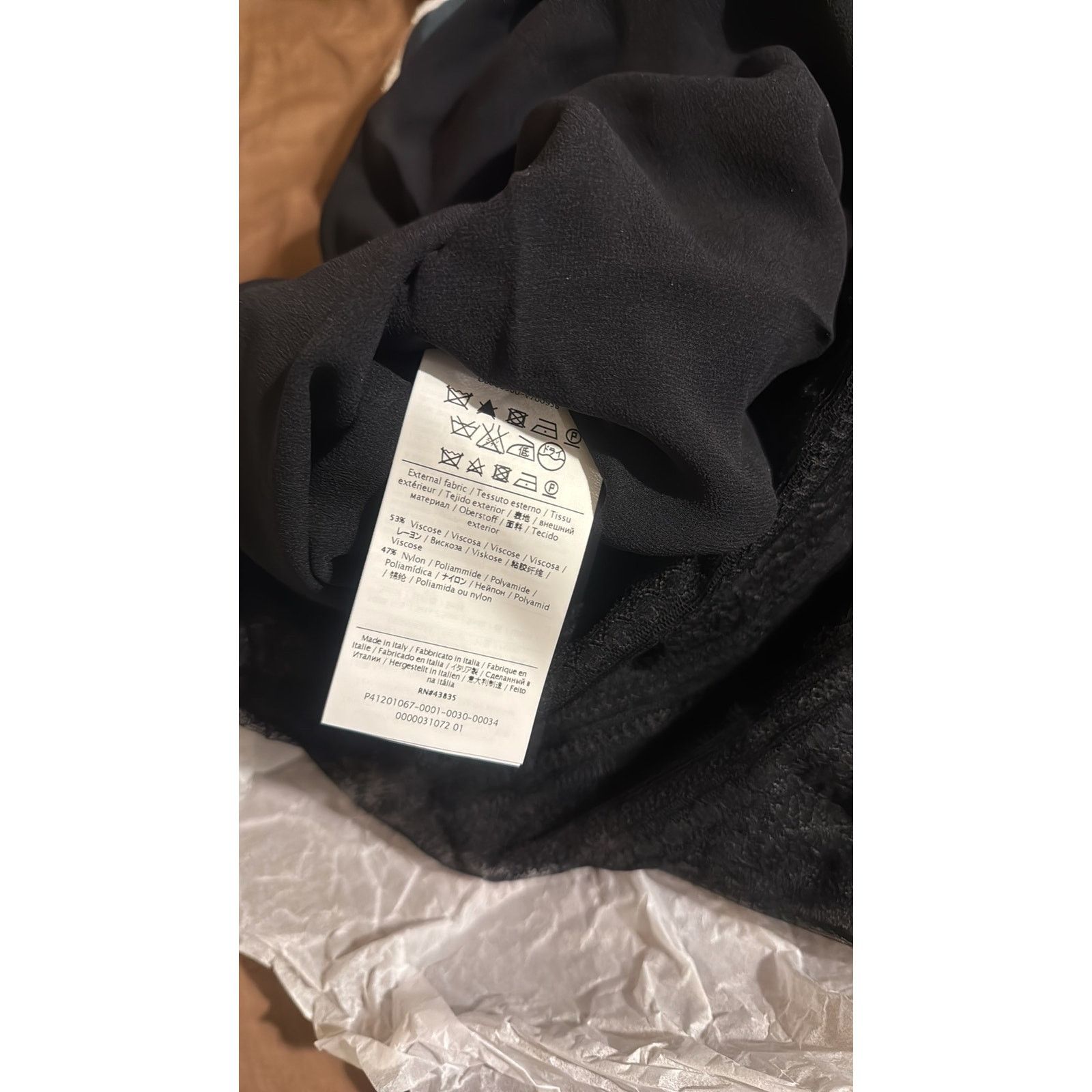 Valentino Valentino lace Tank top Black size 10 Size L / US 10 / IT 46 - 6 Thumbnail