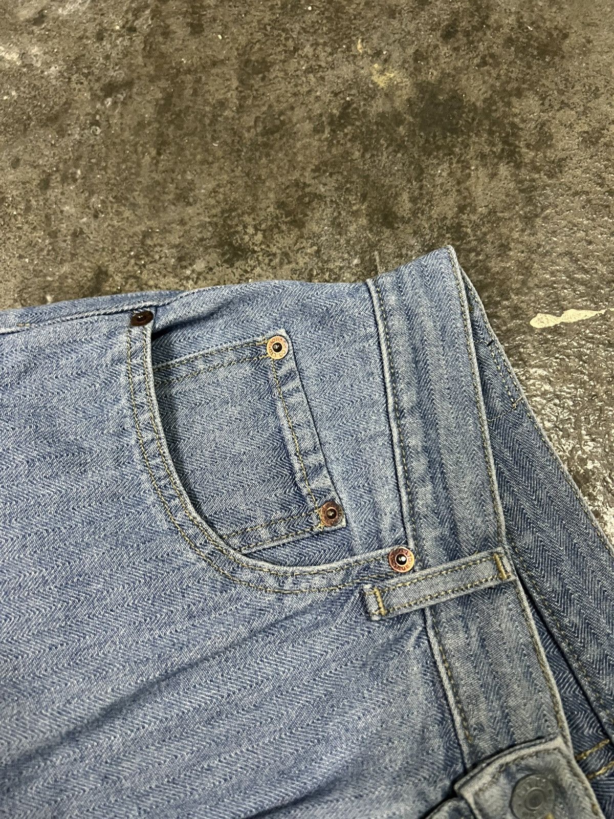 If Six Was Nine 💥Baggy💥Vintage 90’s Bobson Sun Sister Light Wash Jean Size US 30 / EU 46 - 8 Thumbnail