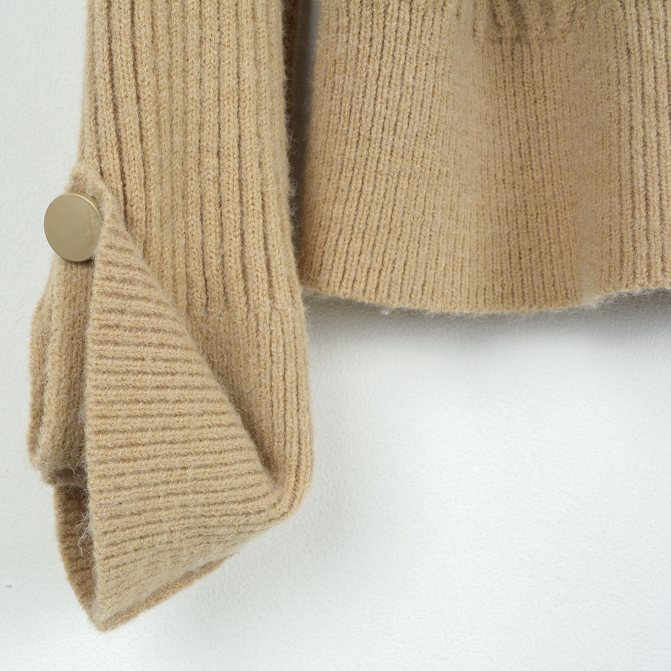 Jean-Louis Scherrer × Other JEAN LOUIS FRANCOISE Pullover Knit Sweater Collared Jumper Size L / US 10 / IT 46 - 4 Thumbnail