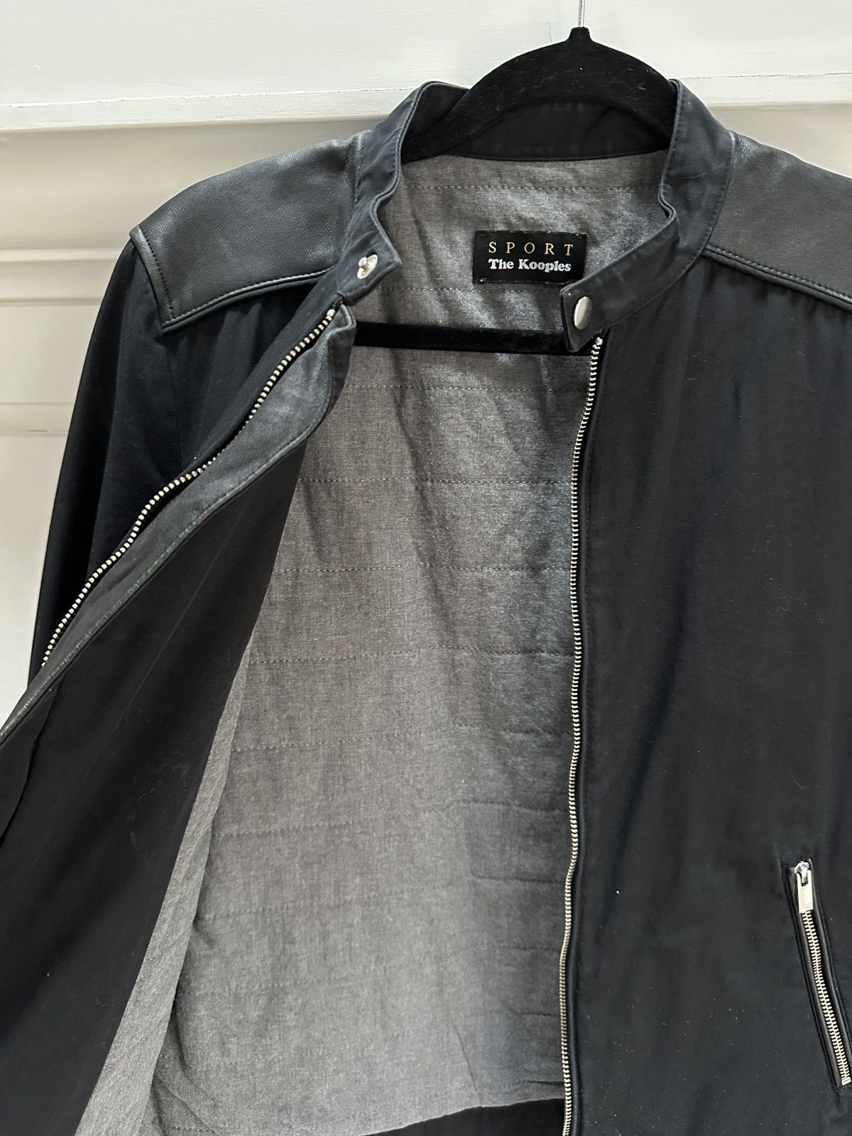The Kooples Sport Biker Racer Jacket Size US S / EU 44-46 / 1 - 3 Thumbnail