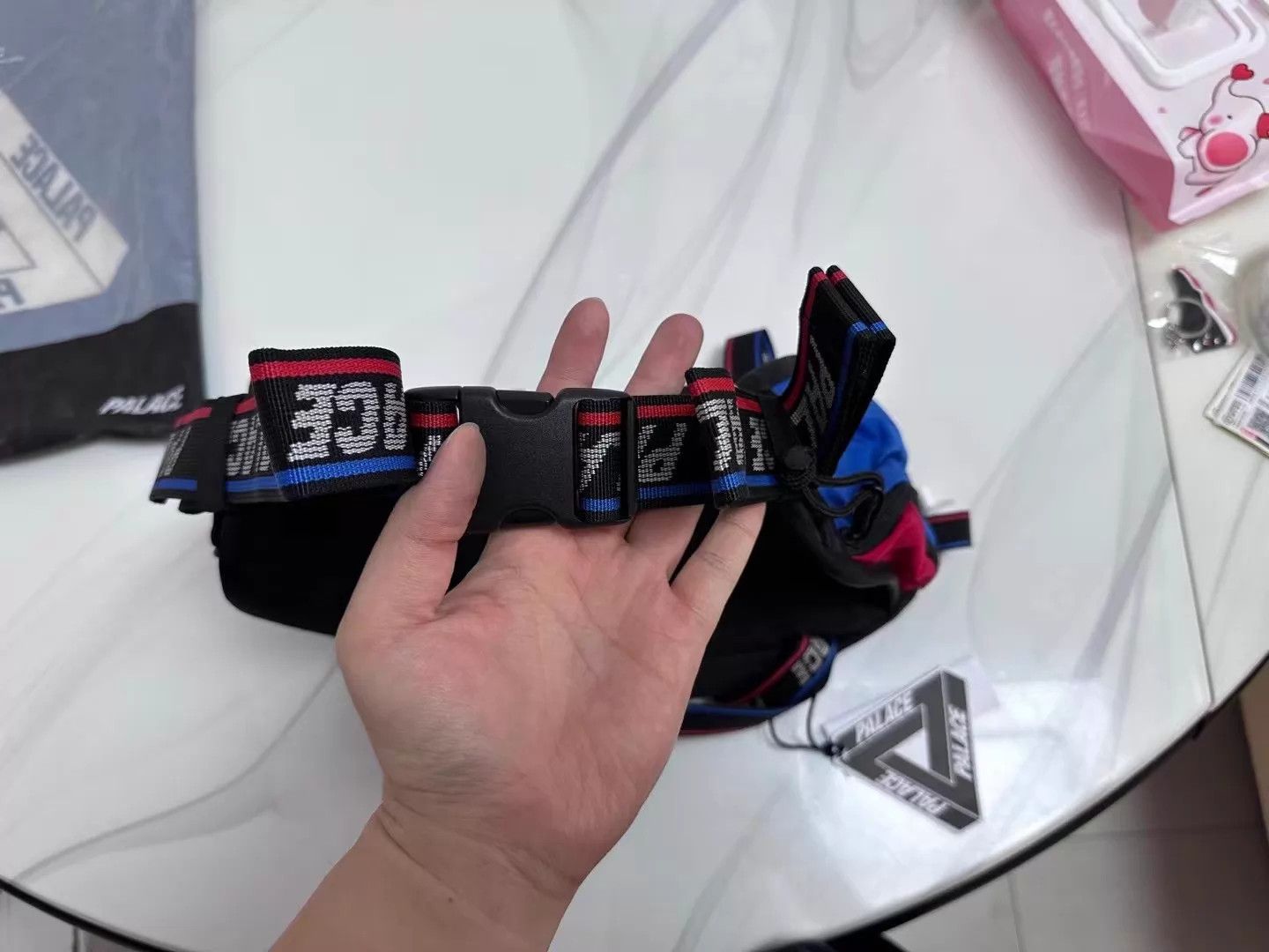 Places + Faces Palace 3M All Over Logo Strap Bun Bag Size ONE SIZE - 2 Thumbnail