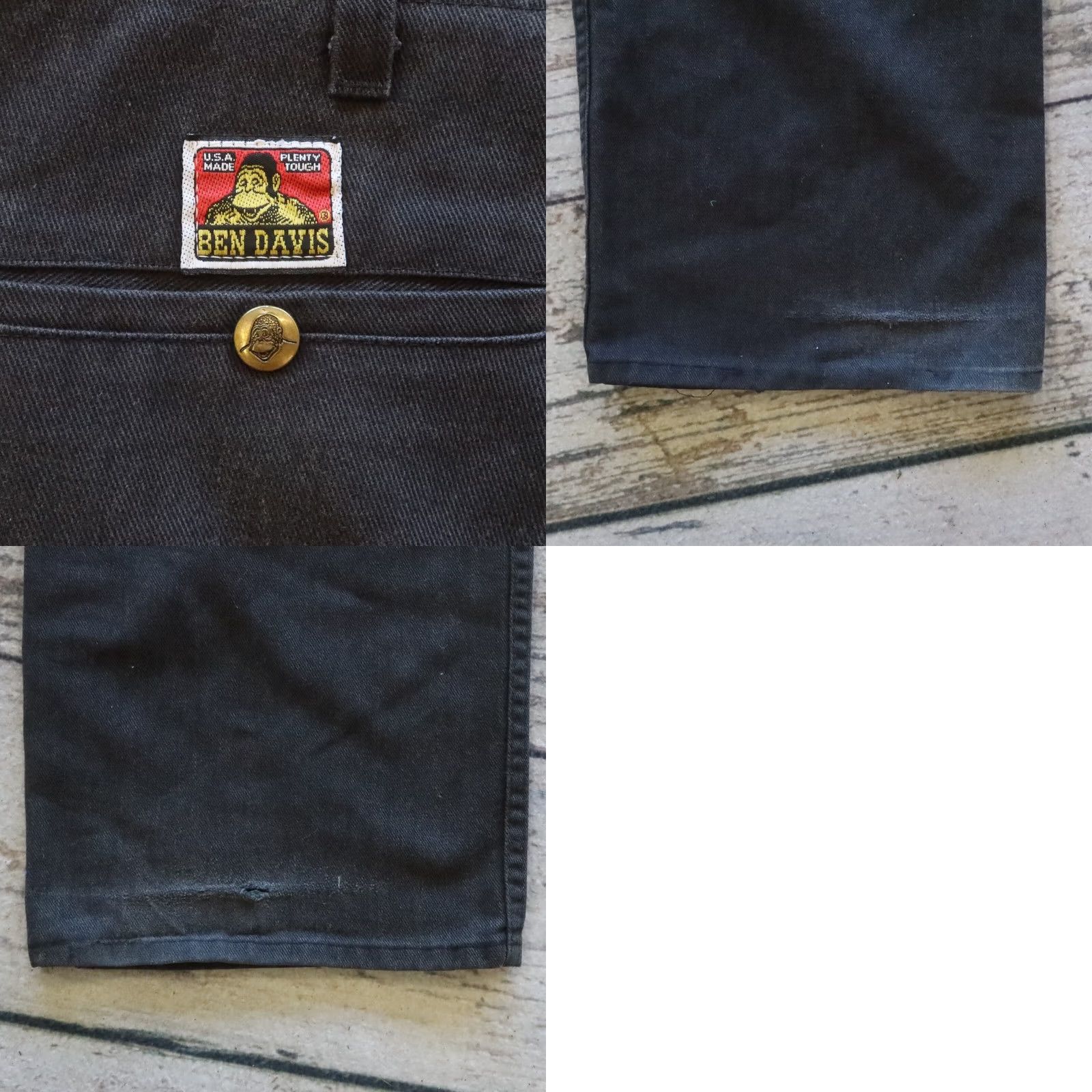 Ben Davis VINTAGE Ben Davis Black Work Pants Union Made in USA Mens or Unisex? Pants 38 36? Size US 38 / EU 54 - 10 Thumbnail