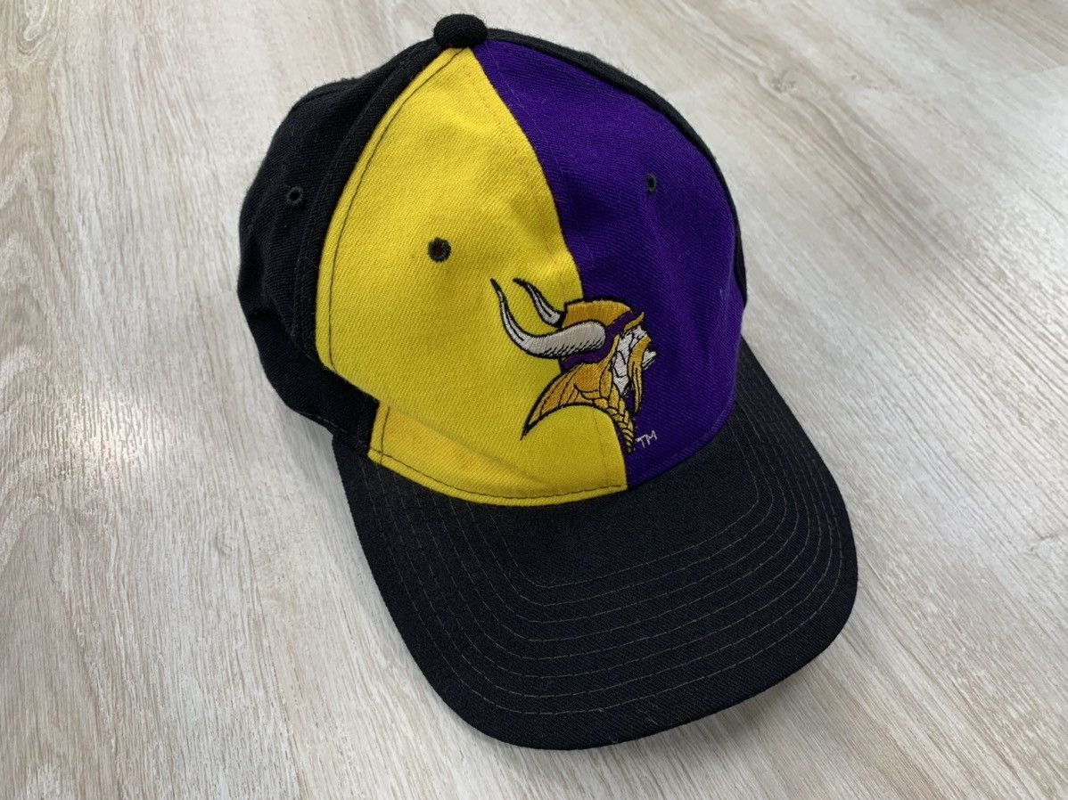 Vintage Mens vintage cap Starter Vikings Size ONE SIZE - 3 Thumbnail