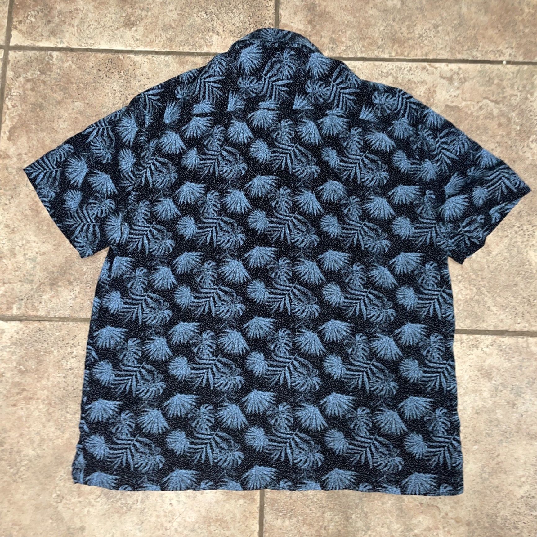 Nat Nast Nat Nast Blue Hawaiian Shirt L Mens Size US L / EU 52-54 / 3 - 4 Thumbnail