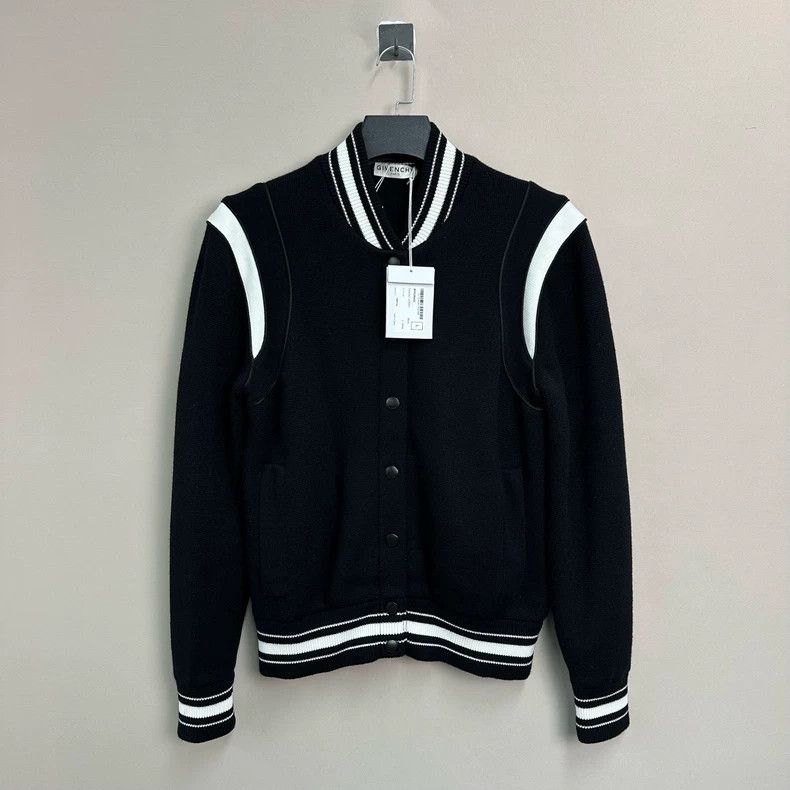 Givenchy Givenchy Back Logo Baseball Jacket - Size L Size US L / EU 52-54 / 3 - 2 Thumbnail