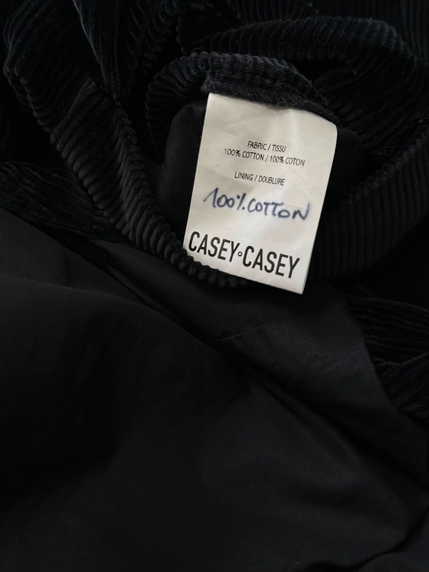 Casey Casey casey casey black corduroy blazer m cross buttons Size US M / EU 48-50 / 2 - 9 Thumbnail