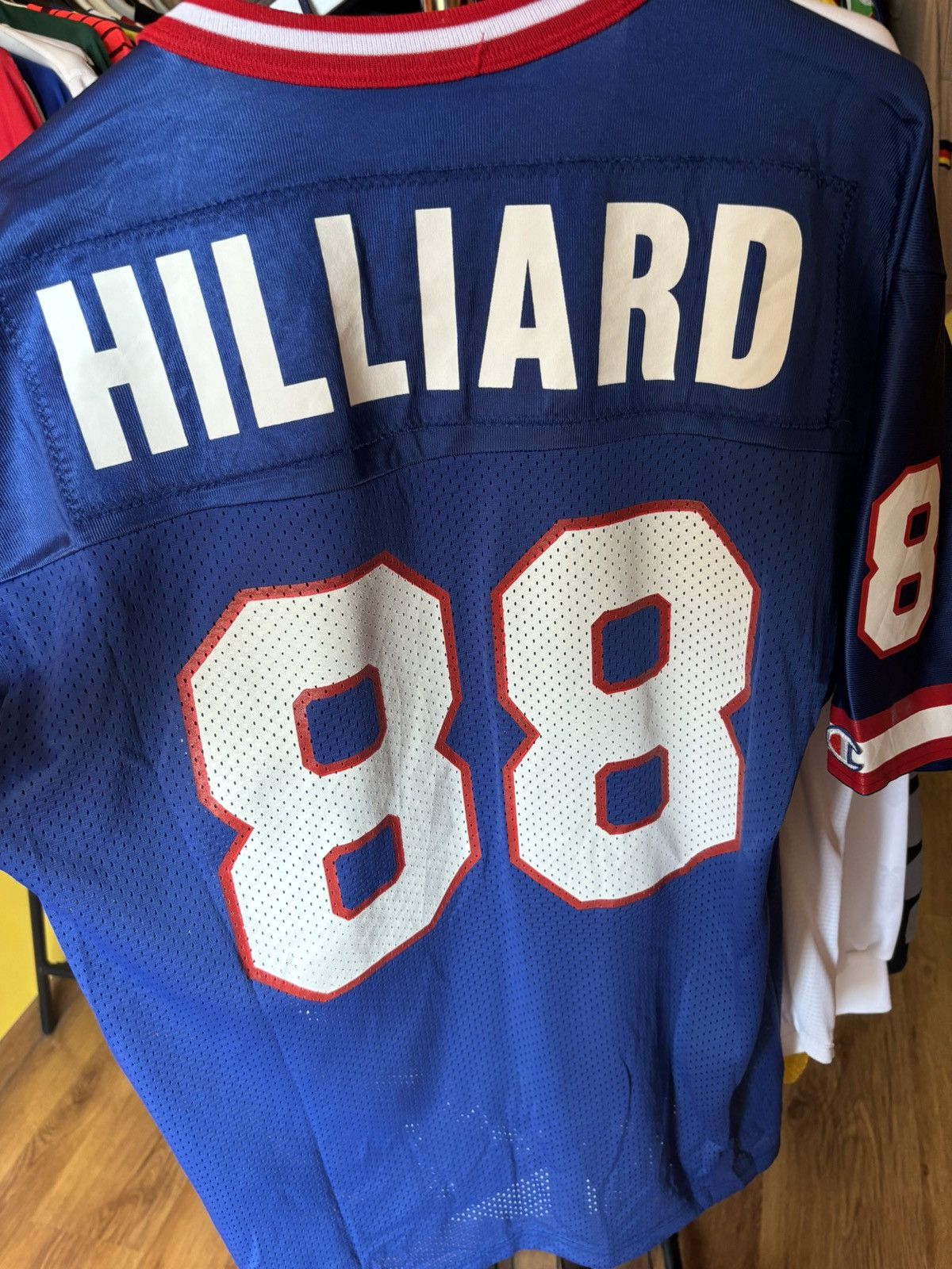 Champion New York Giants Jersey NFL baseball champion Ike Hilliard Size US M / EU 48-50 / 2 - 7 Thumbnail