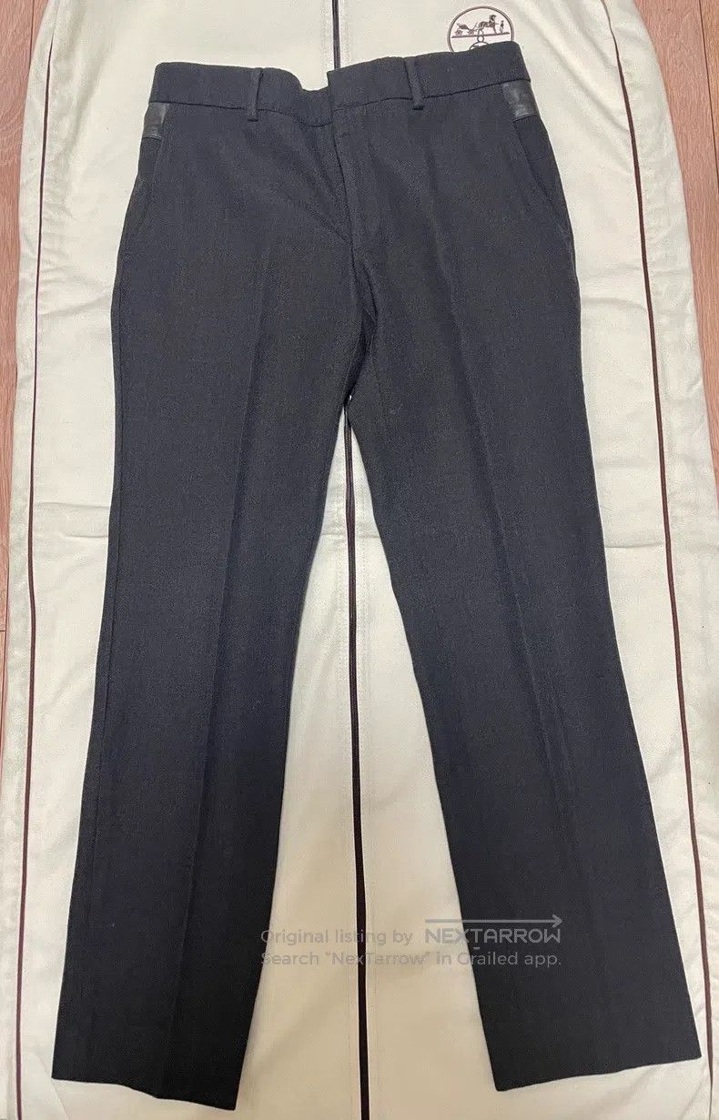 Hermes Hermes Men's casual wool pants (thick model) Size US 40 / EU 56 - 1 Thumbnail