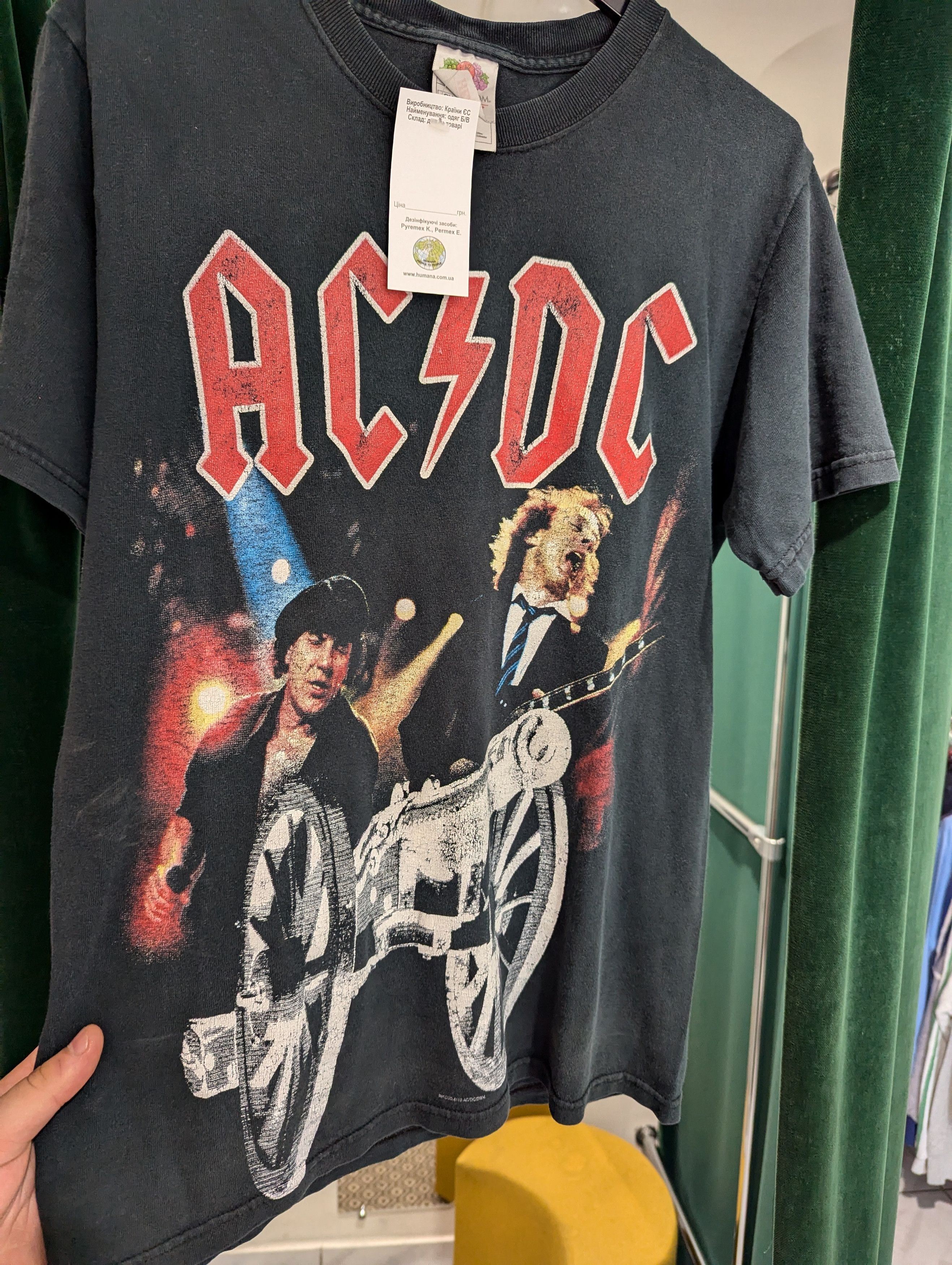 AC/DC × Vintage Vintage 2004 AC/DC Rock Band T-Shirt Size US S / EU 44-46 / 1 - 2 Thumbnail