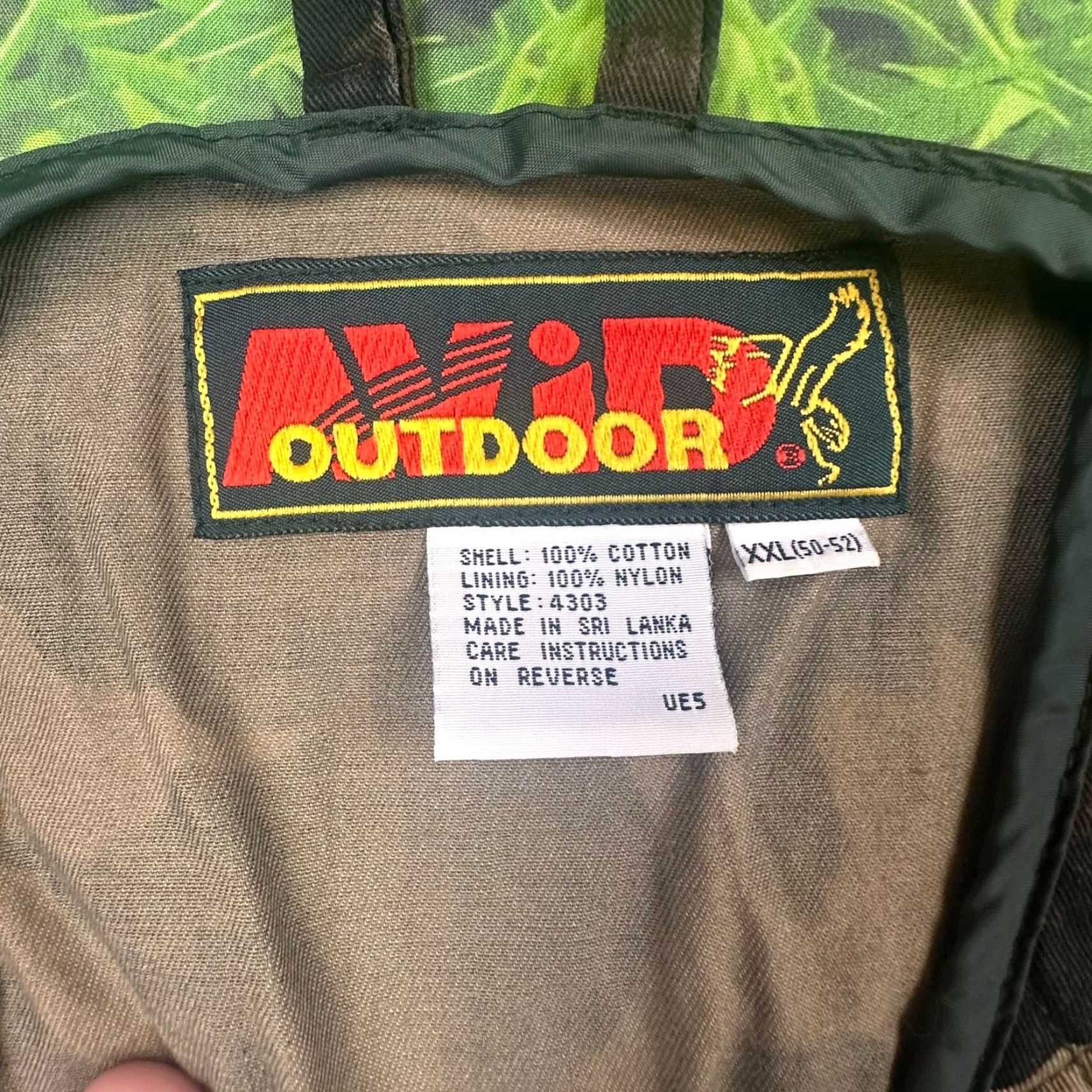 Vintage Avid Outdoor Vest Mens 2XL (50-52) Bird Shooter Hunting Quail Duck Dove Size US XXL / EU 58 / 5 - 4 Thumbnail