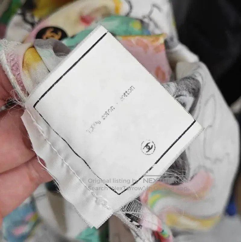 Chanel Chanel Colorful Cotton Women's Shirt . Size L / US 10 / IT 46 - 5 Thumbnail