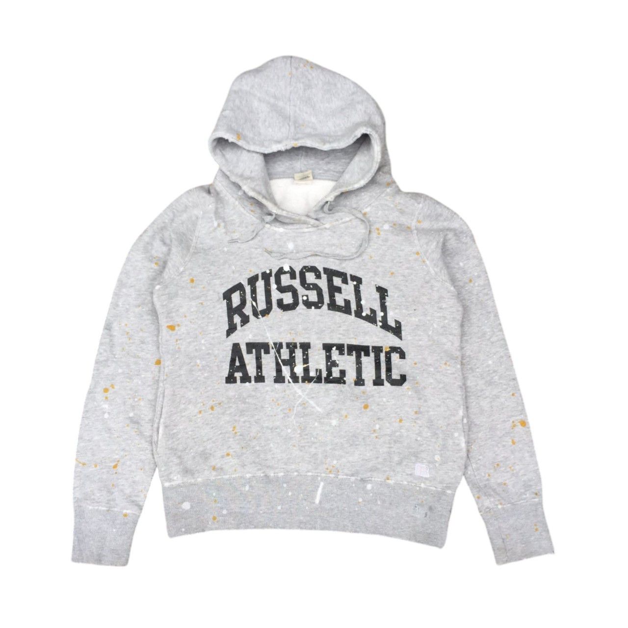 Russell Athletic × Vintage Vintage Russell Athletic Distressed Hoodies Size S / US 4 / IT 40 - 1 Thumbnail