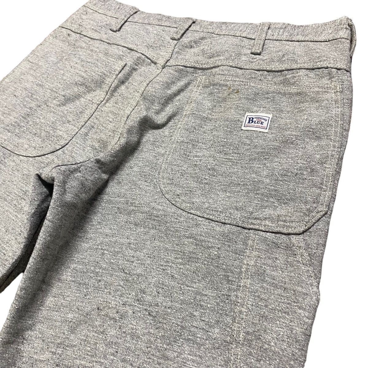 Japanese Brand BOHEMIANS Salt And Pepper Work Pants