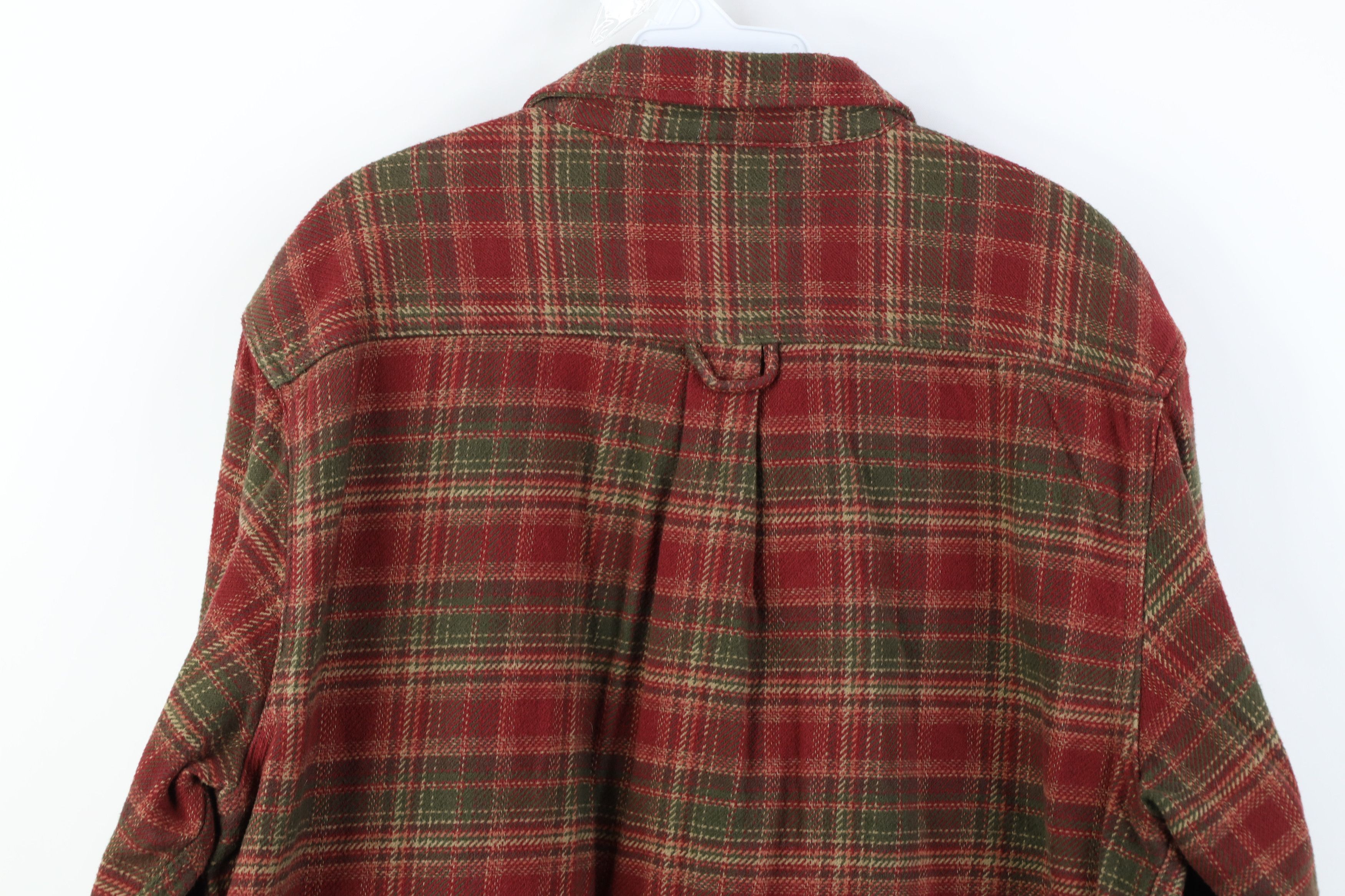 Orvis Vintage Orvis Heavyweight Button Shirt Jacket Jac Plaid Size US L / EU 52-54 / 3 - 13 Thumbnail