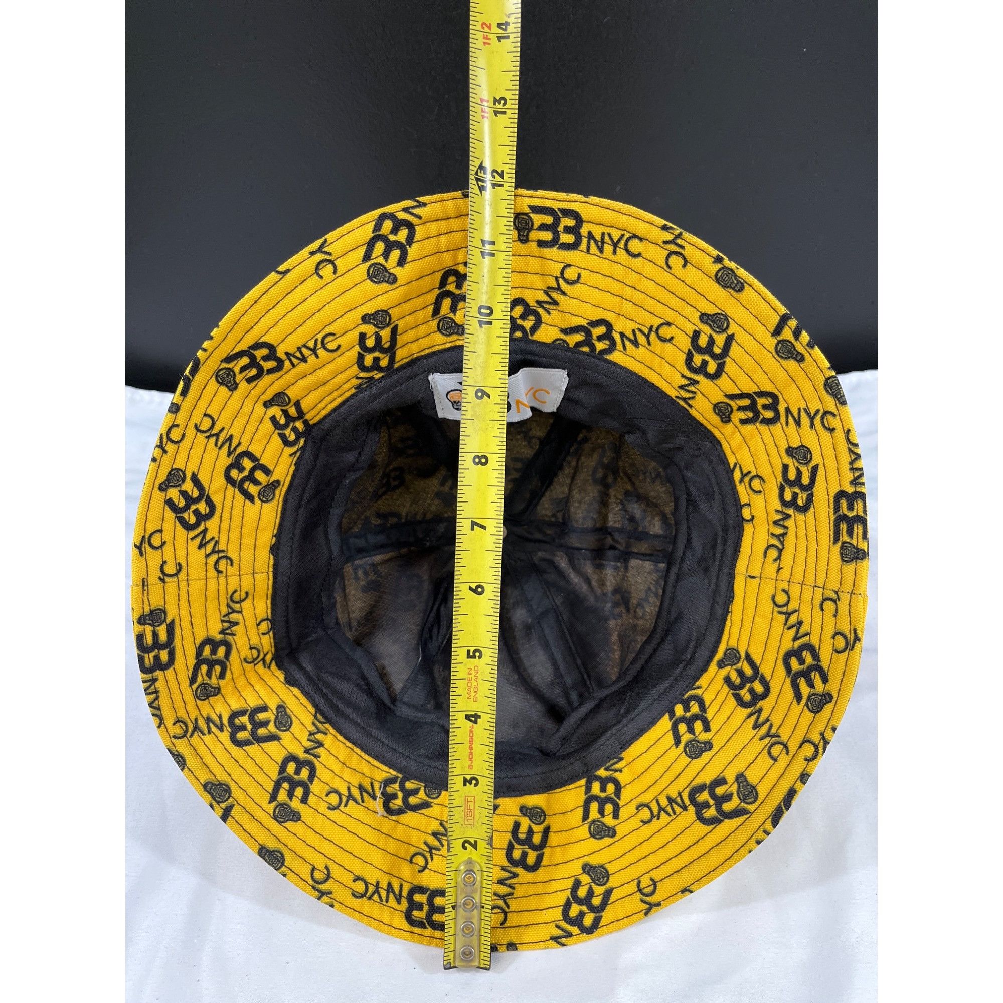 Other BB NYC Unisex Yellow Bucket Hat SKU 6160 Size ONE SIZE - 7 Thumbnail
