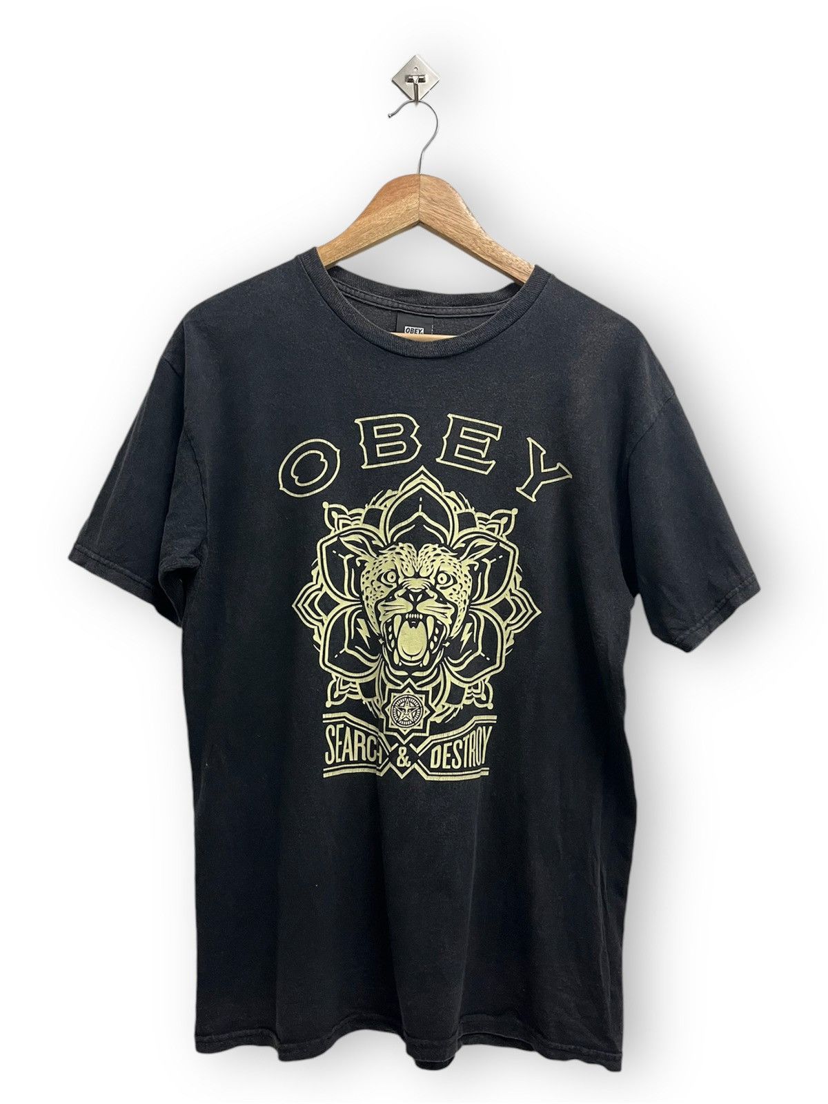 Band Tees × Obey Obey Tshirt Tee Search n Destroy Size US M / EU 48-50 / 2 - 1 Thumbnail