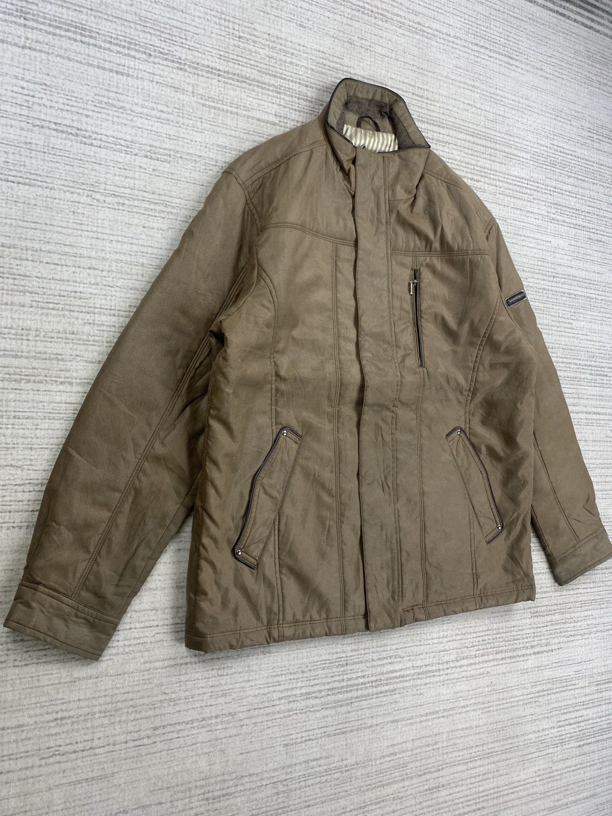 ALAIN DELON × Japanese Brand Vintage Alain Delon Synthetic Leather Jacket Size US M / EU 48-50 / 2 - 4 Thumbnail