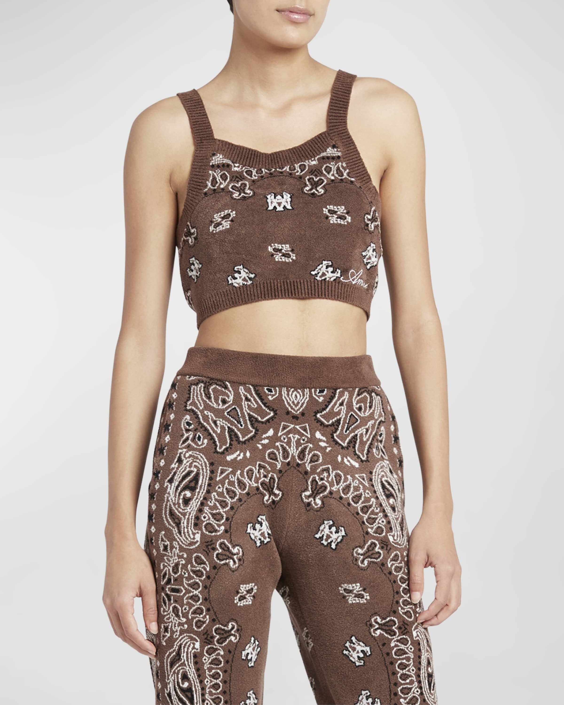 Amiri o1y0425 Tank Top in Brown Size S / US 4 / IT 40 - 3 Thumbnail