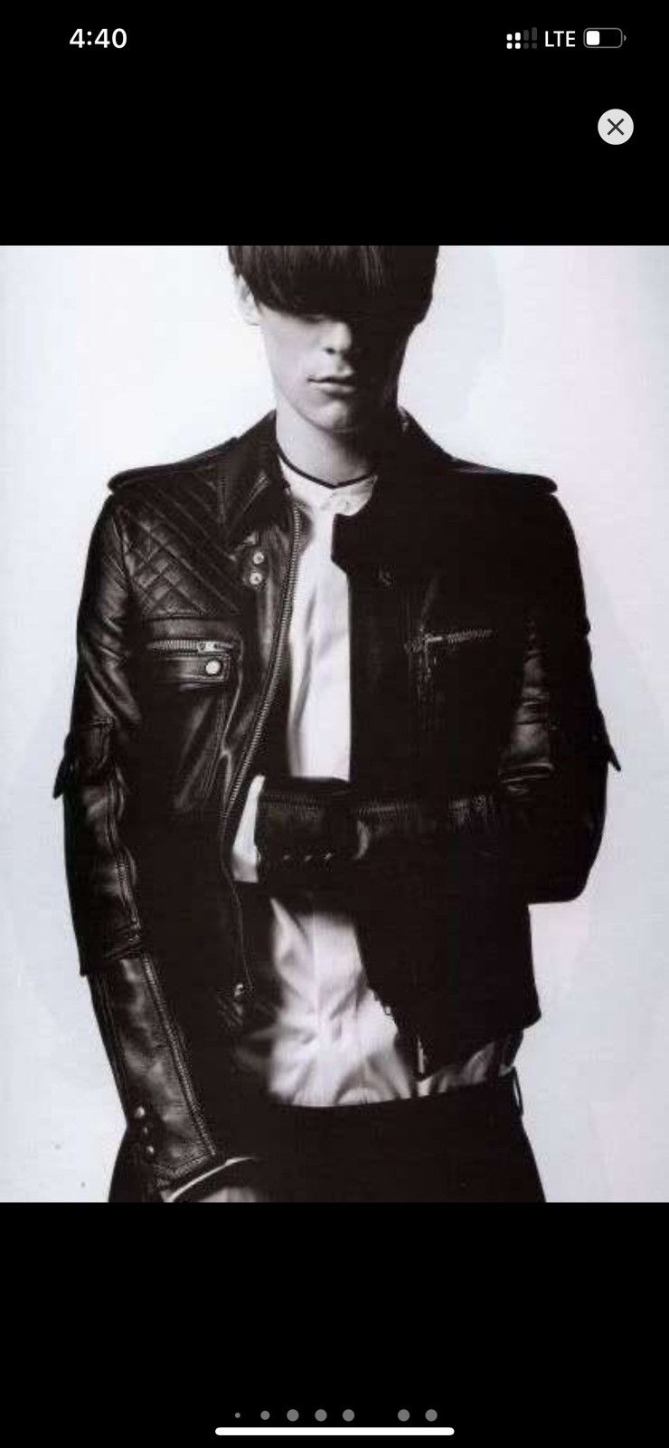バイカーレザーライダース　stud homme 韓国　エディ　07ss dior homme 07SS leather jacket 44 slp celjne ysl hedi