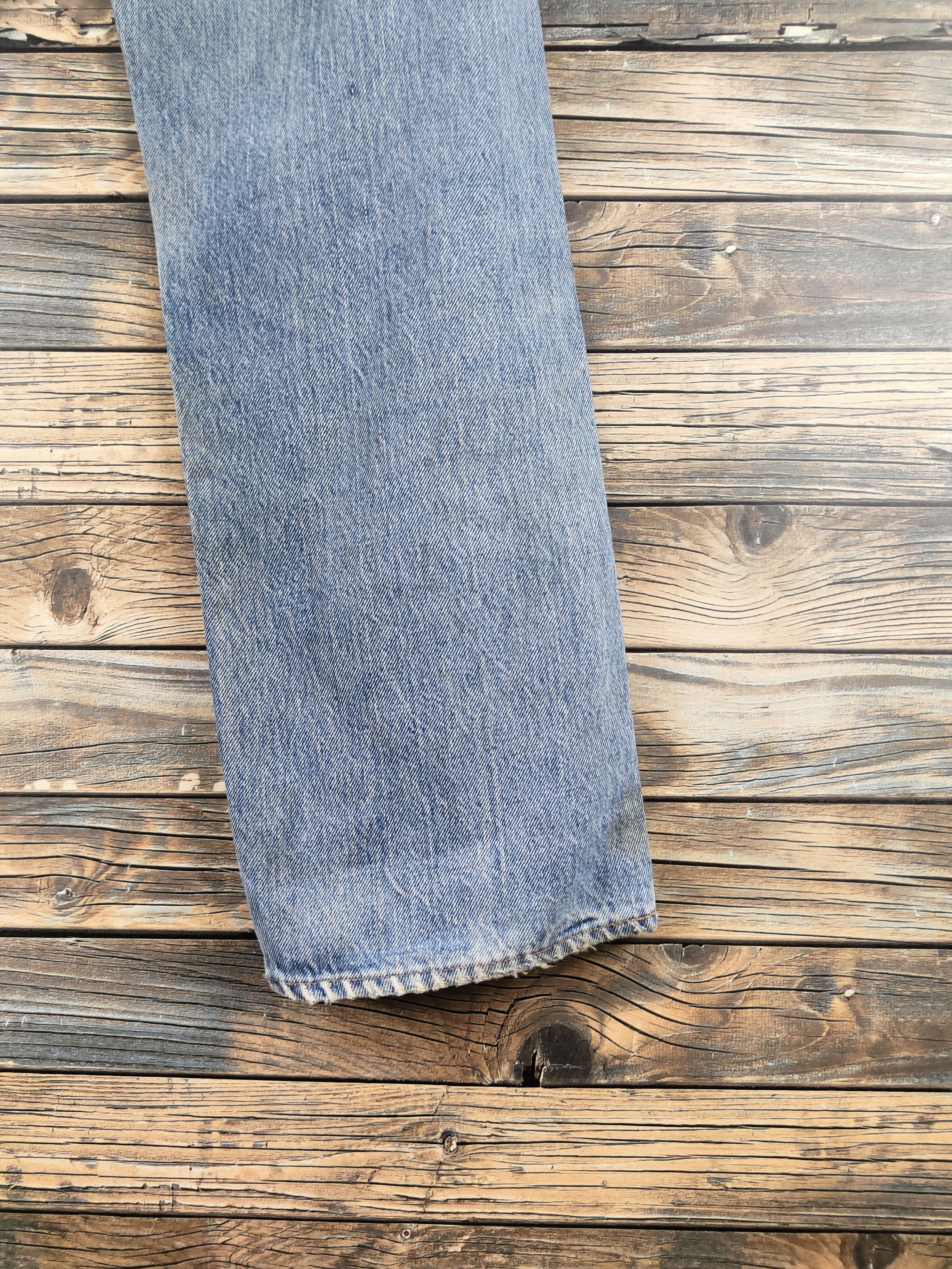 Levi's DL 80' 501 Vintage Levi's Distressed Ripped Jeans #46-828 Size US 30 / EU 46 - 12 Thumbnail