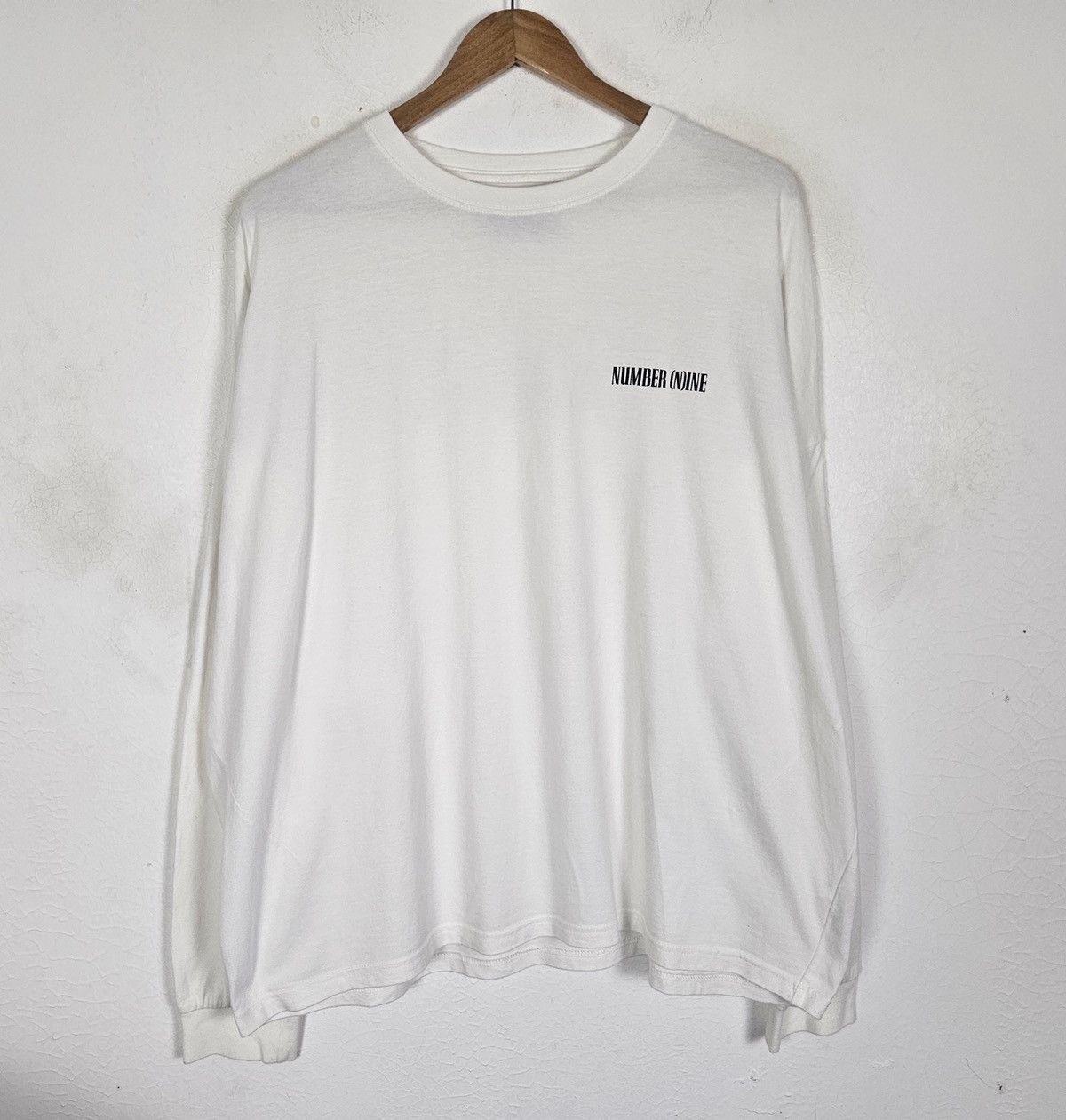 Number (N)ine Number Nine denim Spellout tee shirt Size US L / EU 52-54 / 3 - 3 Thumbnail