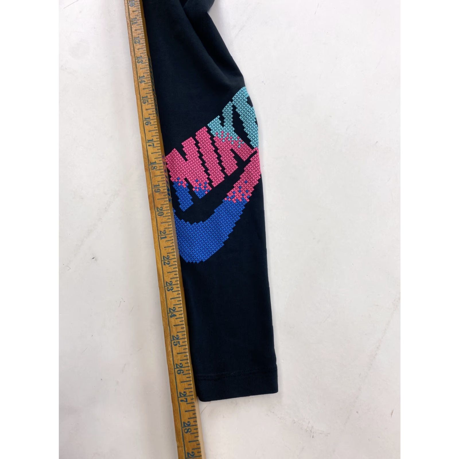 Nike Nike Dri-Fit Leggings Spandex Womens XS Black Size 26" / US 2 / IT 38 - 4 Thumbnail