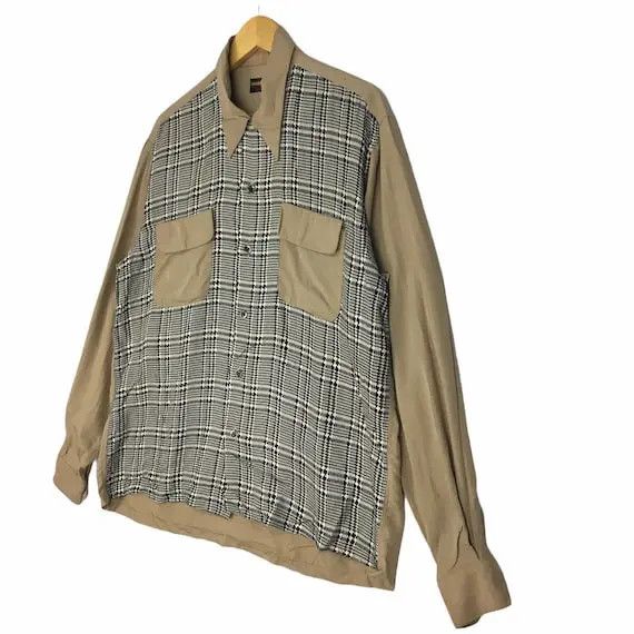Sugar Cane Vtg SUGAR CANE Japan Button Up Long Sleeve Shirt Casual Size US L / EU 52-54 / 3 - 4 Thumbnail
