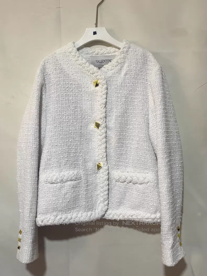 Valentino Valentino Tweed jacket Size XS / US 0-2 / IT 36-38 - 1 Thumbnail