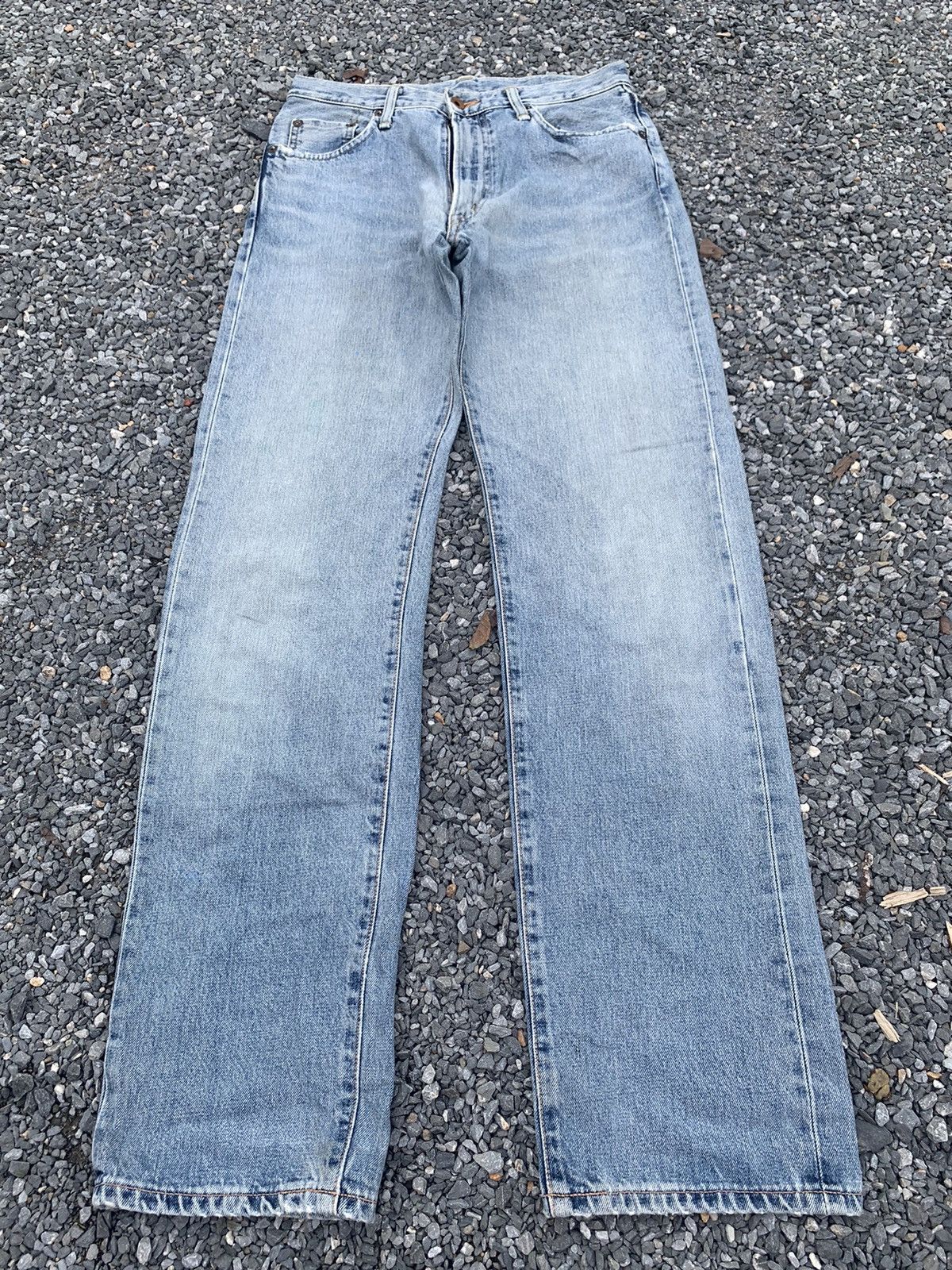 Kapital VINTAGE EDWIN 505XX SELVEDGE FADED JAPANESE DISTRESSED DENIM Size US 30 / EU 46 - 3 Thumbnail