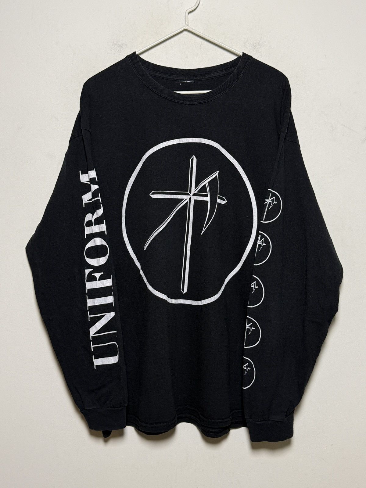 Band Tees UNIFORM shame y2k longsleeve Size US XL / EU 56 / 4 - 1 Thumbnail