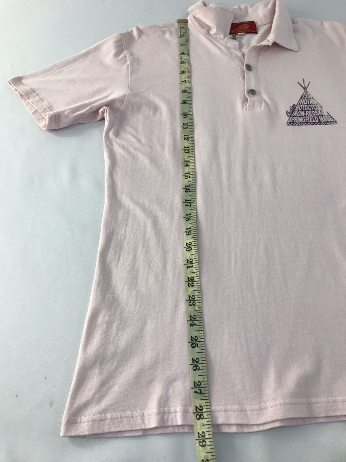Indian Motorcycle × Vintage Indian MotoCyle Co’inc Big Logo Beck Side Polo Shirt Size US M / EU 48-50 / 2 - 11 Thumbnail