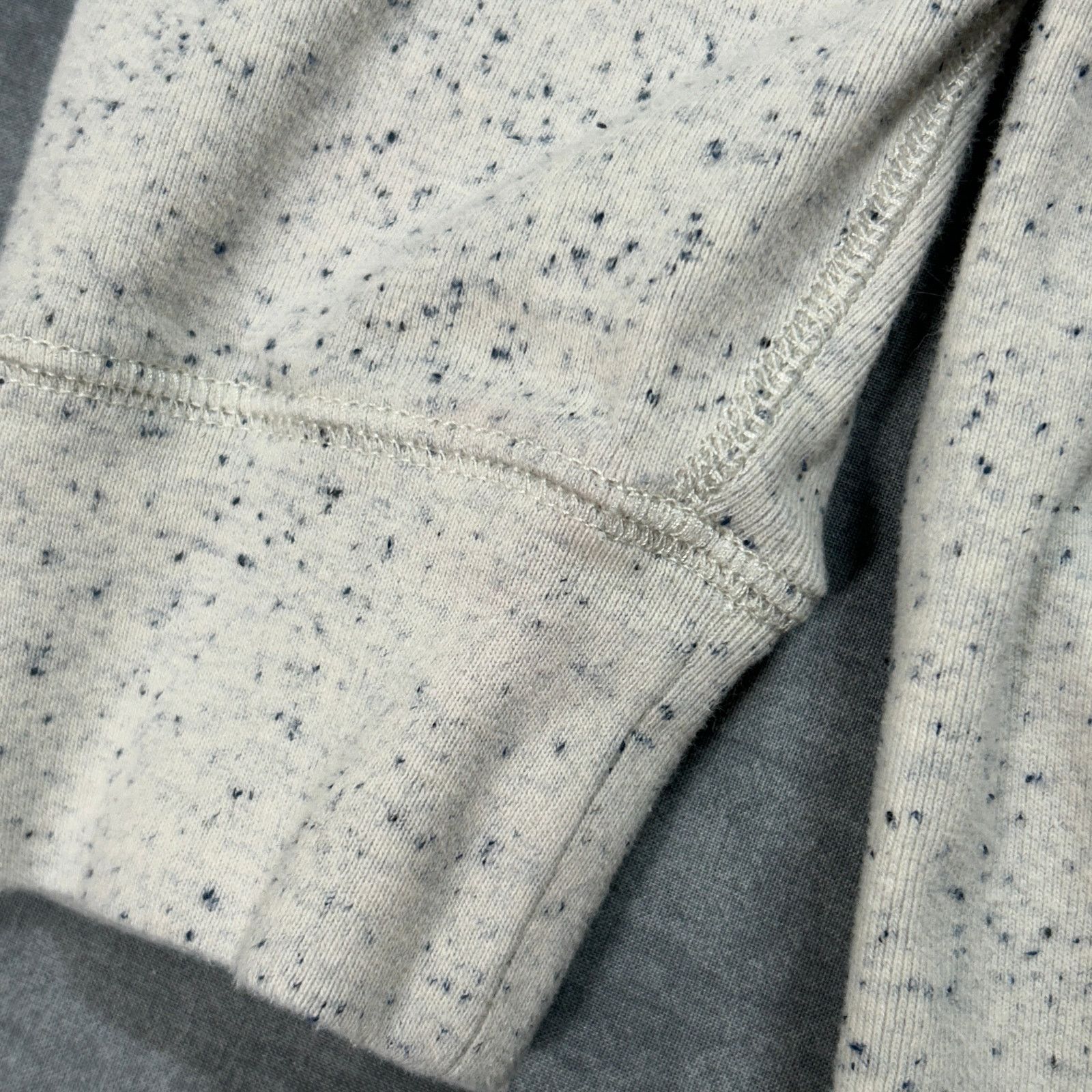 J.Crew J Crew Oarsman speckled white Henley pullover heavy mens XL Size US XL / EU 56 / 4 - 4 Thumbnail