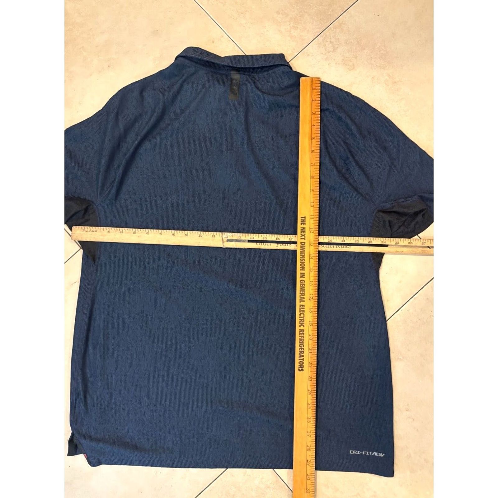 Nike Nike Dri-FIT ADV Tiger Woods Golf Polo Shirt XL Blue Mens Size US XL / EU 56 / 4 - 6 Thumbnail