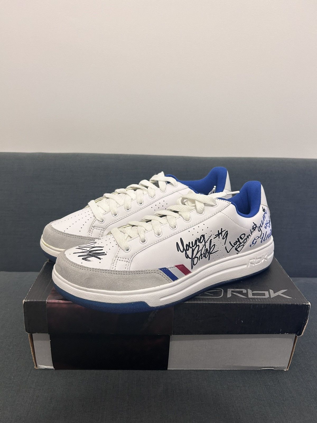 Reebok G-Unit Signed Reebok G-Unit G6 (2003) Size US 10 / EU 43 - 2 Thumbnail