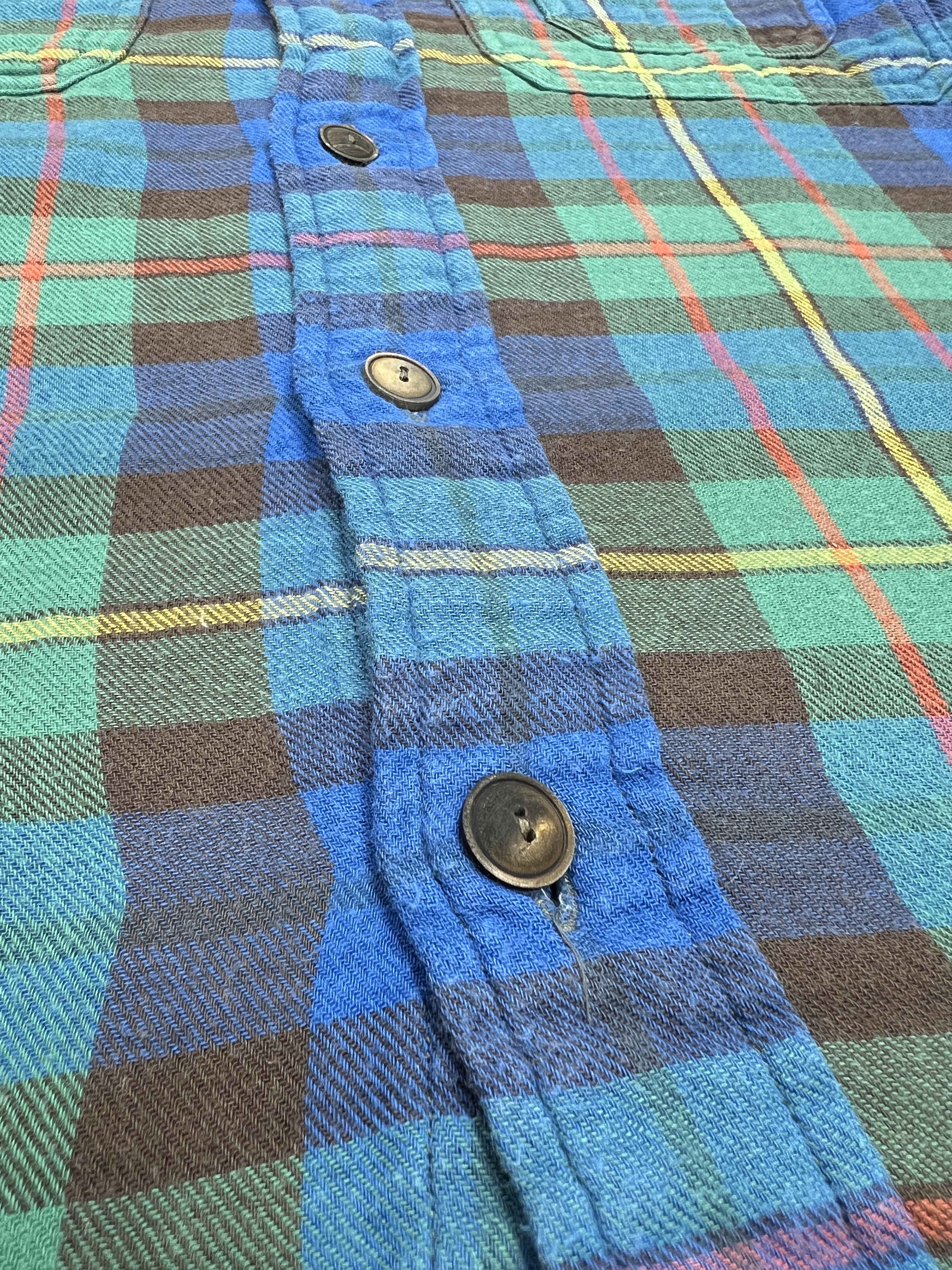 Polo Ralph Lauren Vintage Polo Ralph Lauren Flannel Plaid Button Up Shirt Size US M / EU 48-50 / 2 - 9 Thumbnail