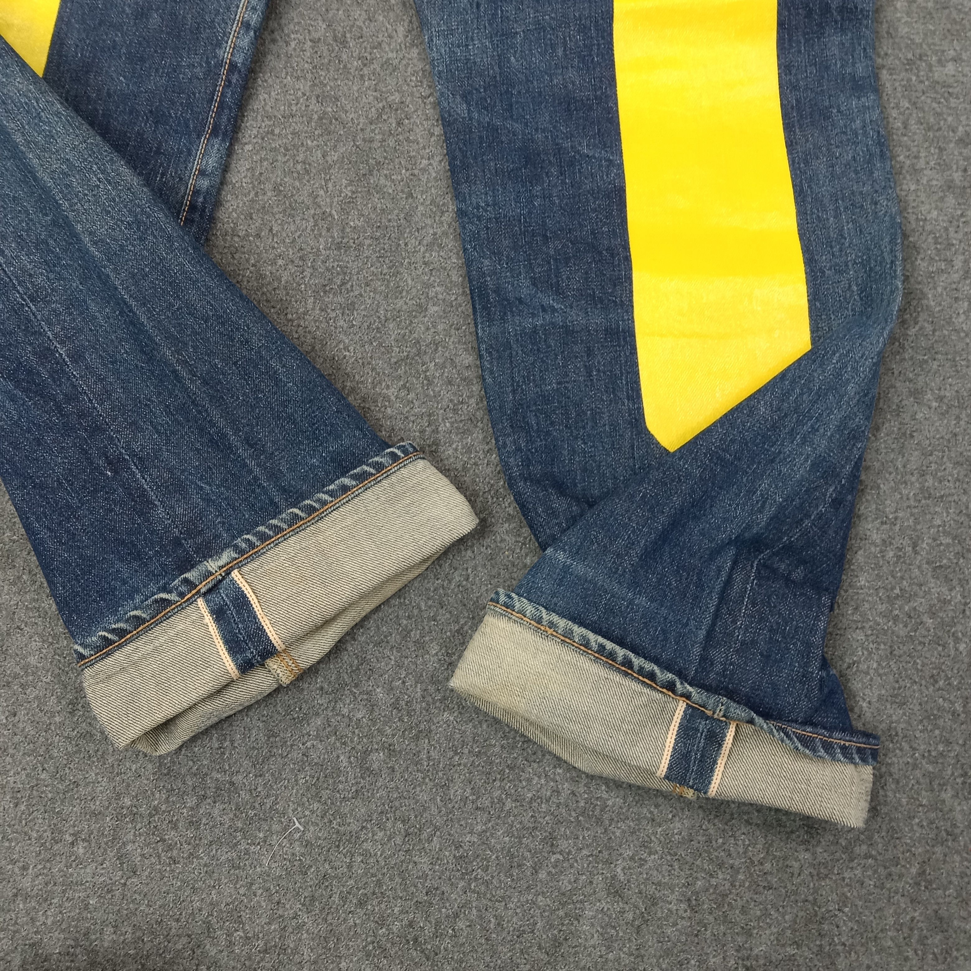 Japanese Brand Evis Japanese Brand Daicock Custom Art Denim Jeans C244N22 Size US 30 / EU 46 - 5 Thumbnail