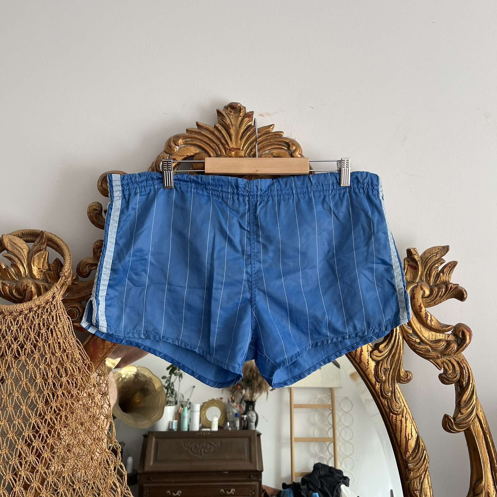 Adidas Adidas Vintage 70s Made in West Germany Nylon Running Shorts Size US 34 / EU 50 - 1 Thumbnail