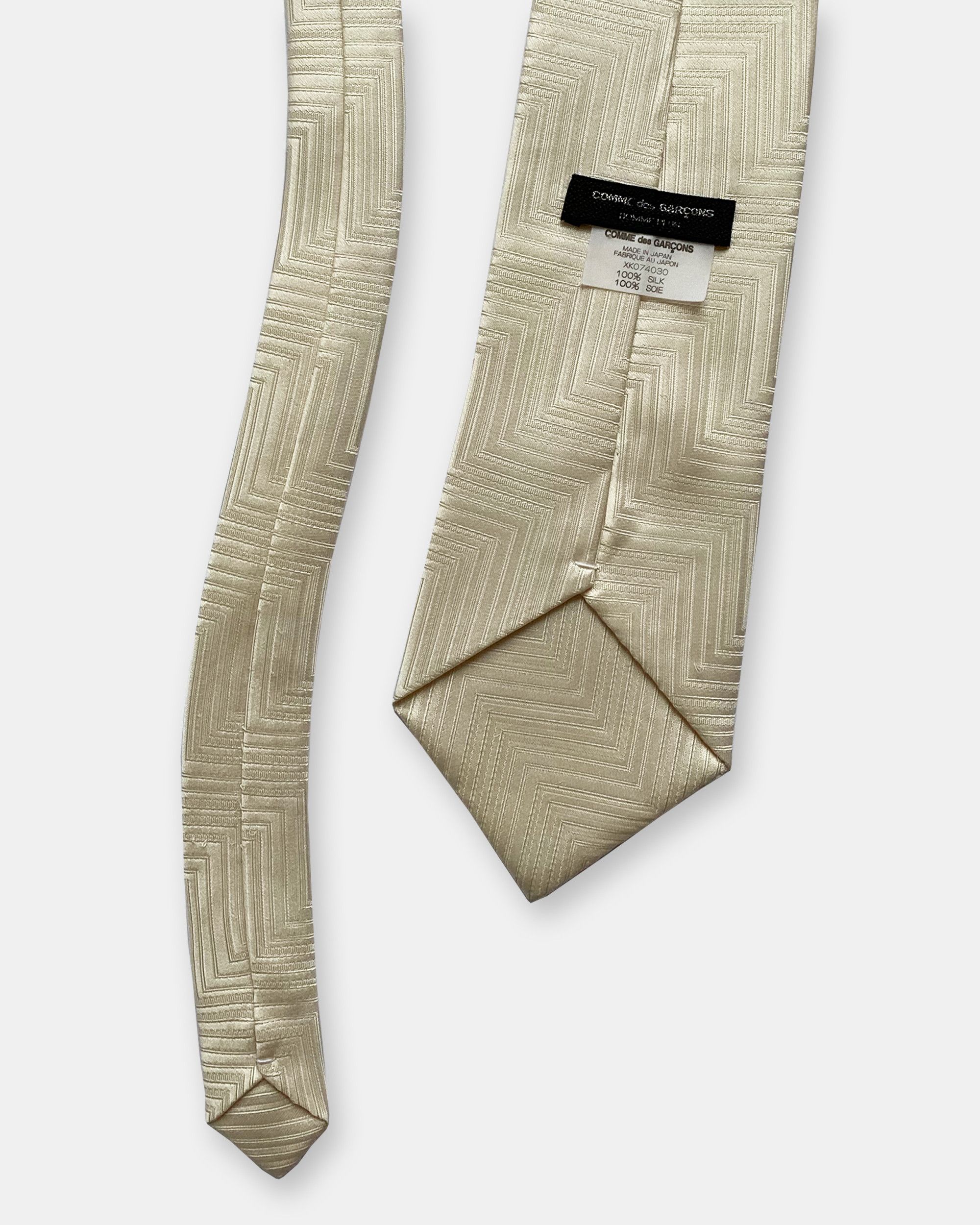 Comme des Garcons Homme Plus 1980s Silk Tie Size ONE SIZE - 3 Thumbnail
