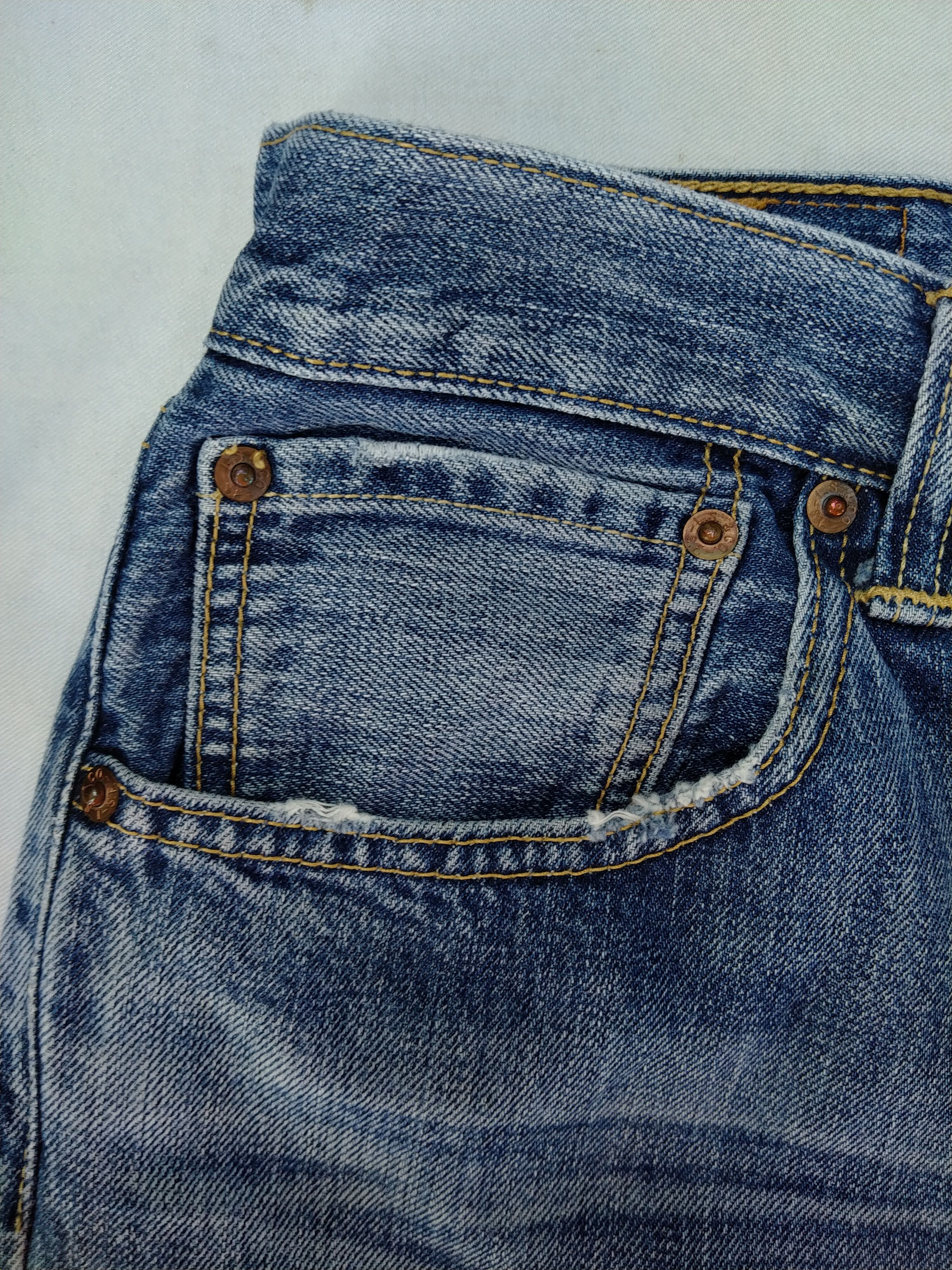 Japanese Brand Vintage Levi's 501 Distressed Denim 33x31.5 -JN135 Size US 33 - 11 Thumbnail