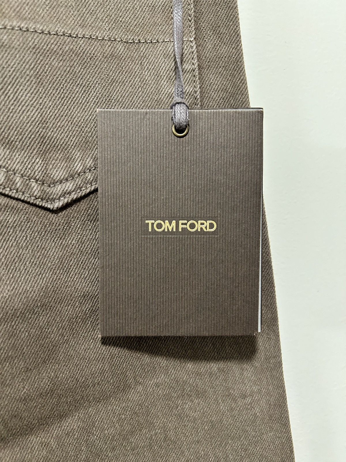Tom Ford Tom Ford SLIM SELVAGE BULL DENIM JEANS size 32 TFD001 BRj02 Size US 32 / EU 48 - 7 Thumbnail