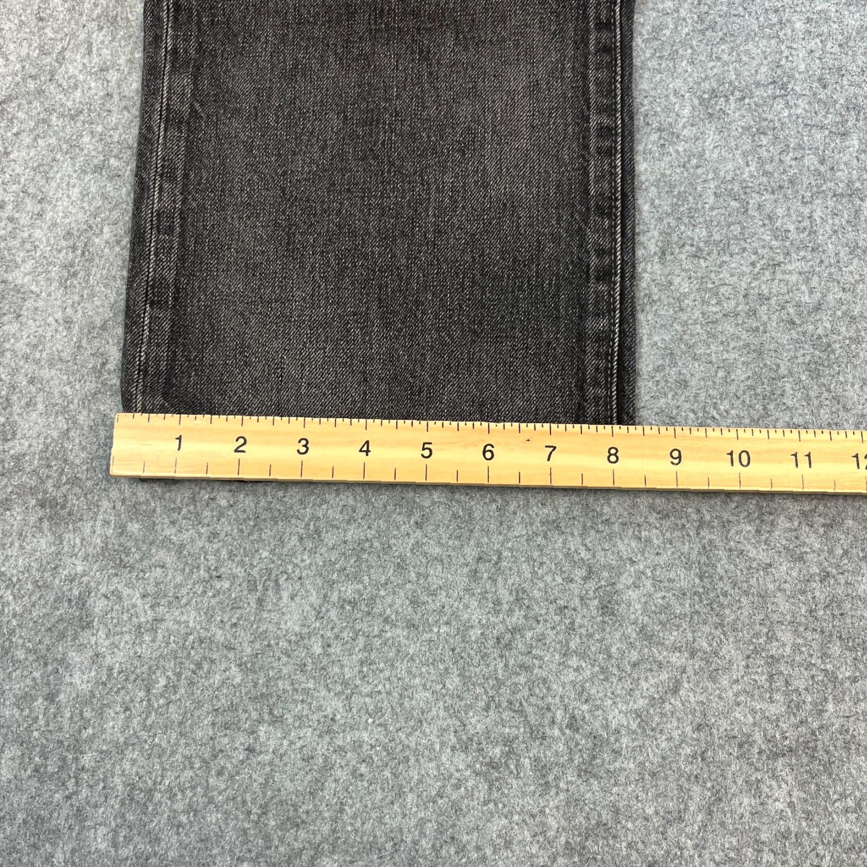 Levi's Levi's 501 Jeans Mens Regular Straight 38 32 Dark Grey Cotton Button Fly Denim 5-Pocket Design Size US 38 / EU 54 - 3 Thumbnail