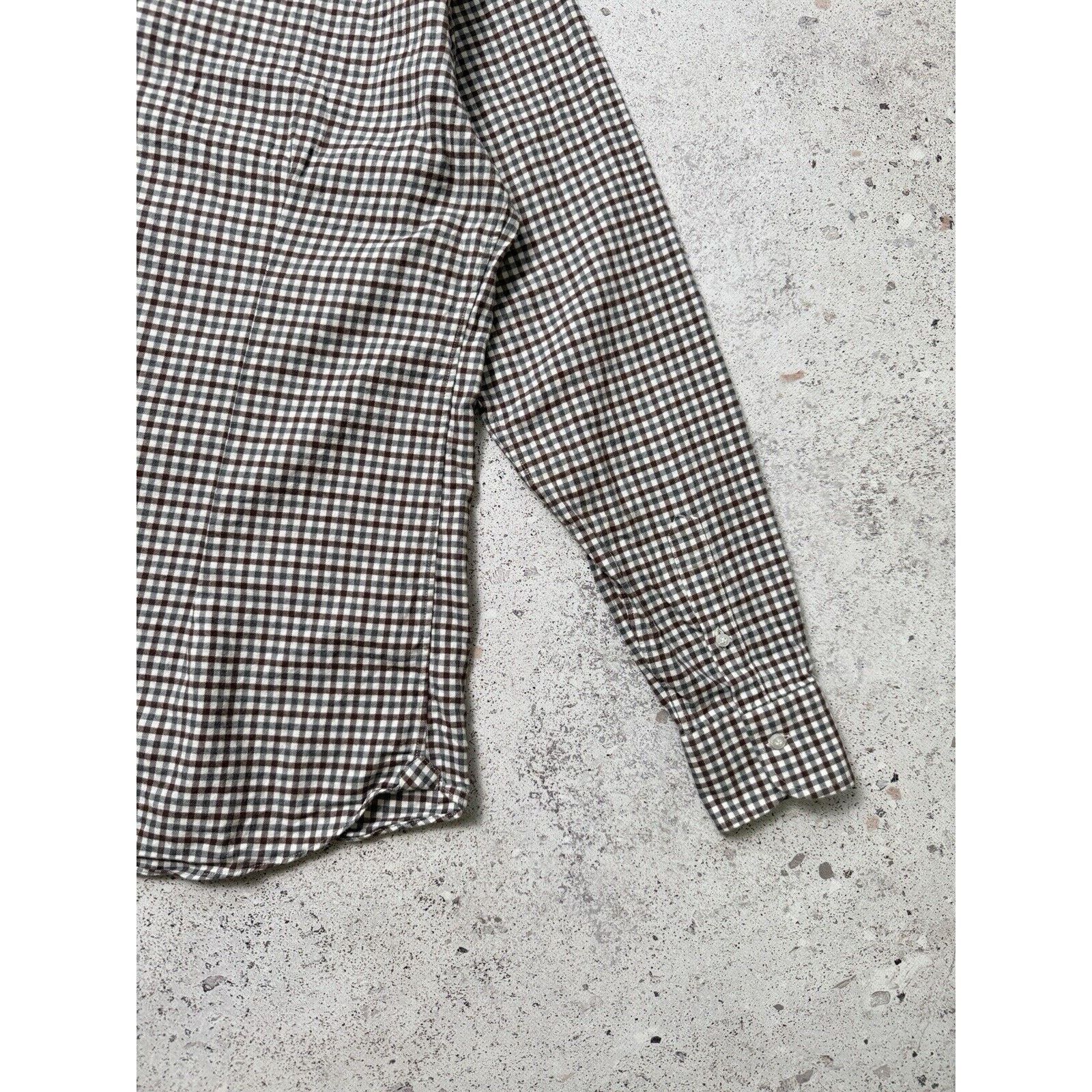 Designer Pina Parma Grandi & Rubinelli Check Shirt Size 41/16 Size US L / EU 52-54 / 3 - 15 Thumbnail