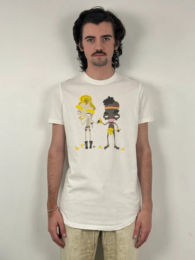 Dsquared2 SS2014 Dsquared2 White Graphic Print Jungle T-Shirt Size US M / EU 48-50 / 2 - 2 Thumbnail