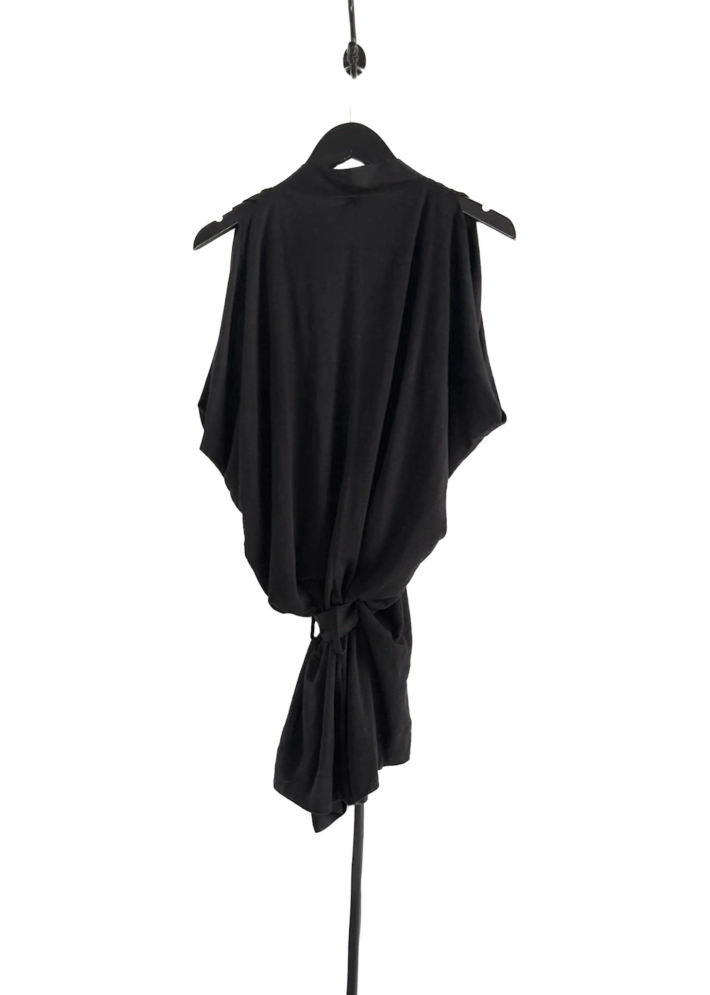 Balenciaga Balenciaga Black Wrap Over Top Size M / US 6-8 / IT 42-44 - 3 Thumbnail