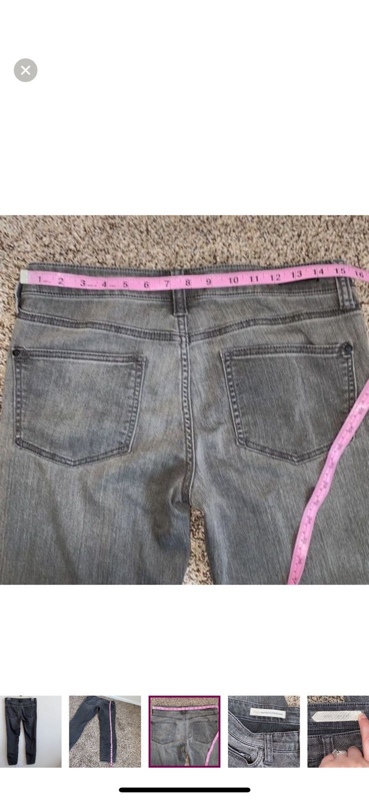 Anthropologie Anthropologie pilcro & the letterpress stet jeans size 4 Size 27" / US 4 / IT 40 - 2 Thumbnail